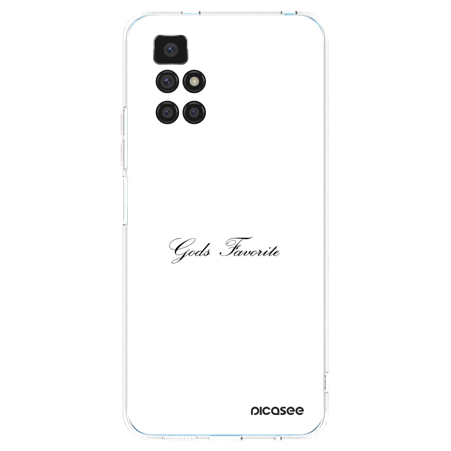 Picasee silikonový průhledný obal pro Xiaomi Redmi 10 (2022) - Gods Favorite