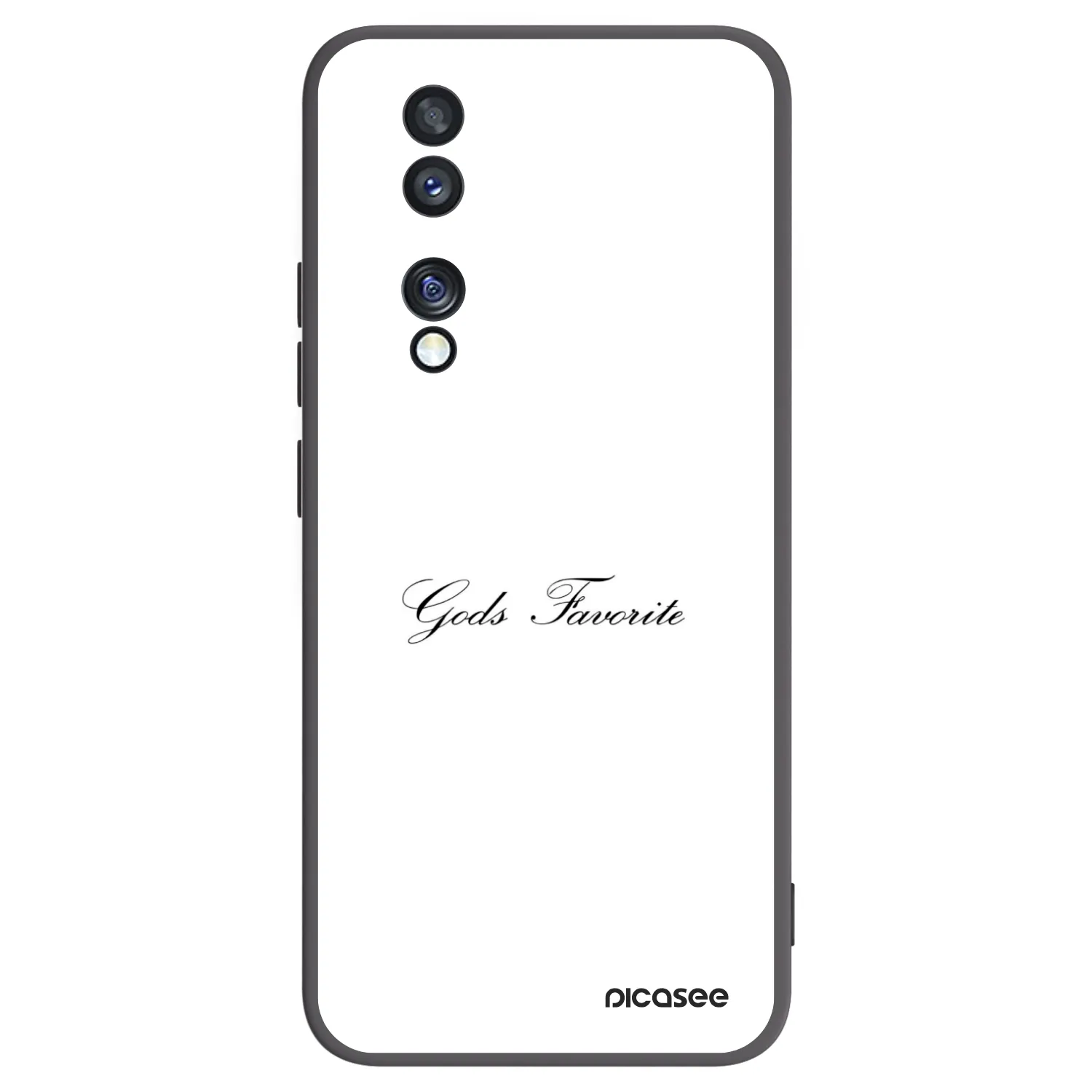 Picasee silikonový černý obal pro Honor 70 - Gods Favorite