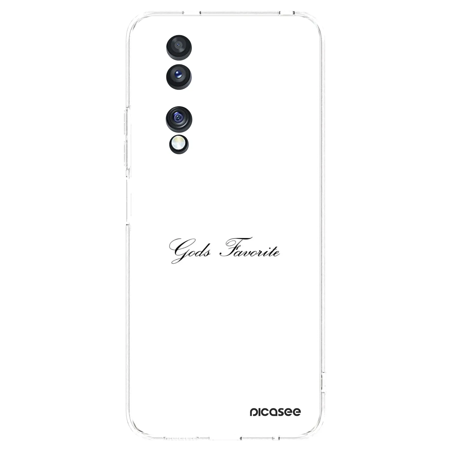 Picasee silikonový průhledný obal pro Honor 70 - Gods Favorite