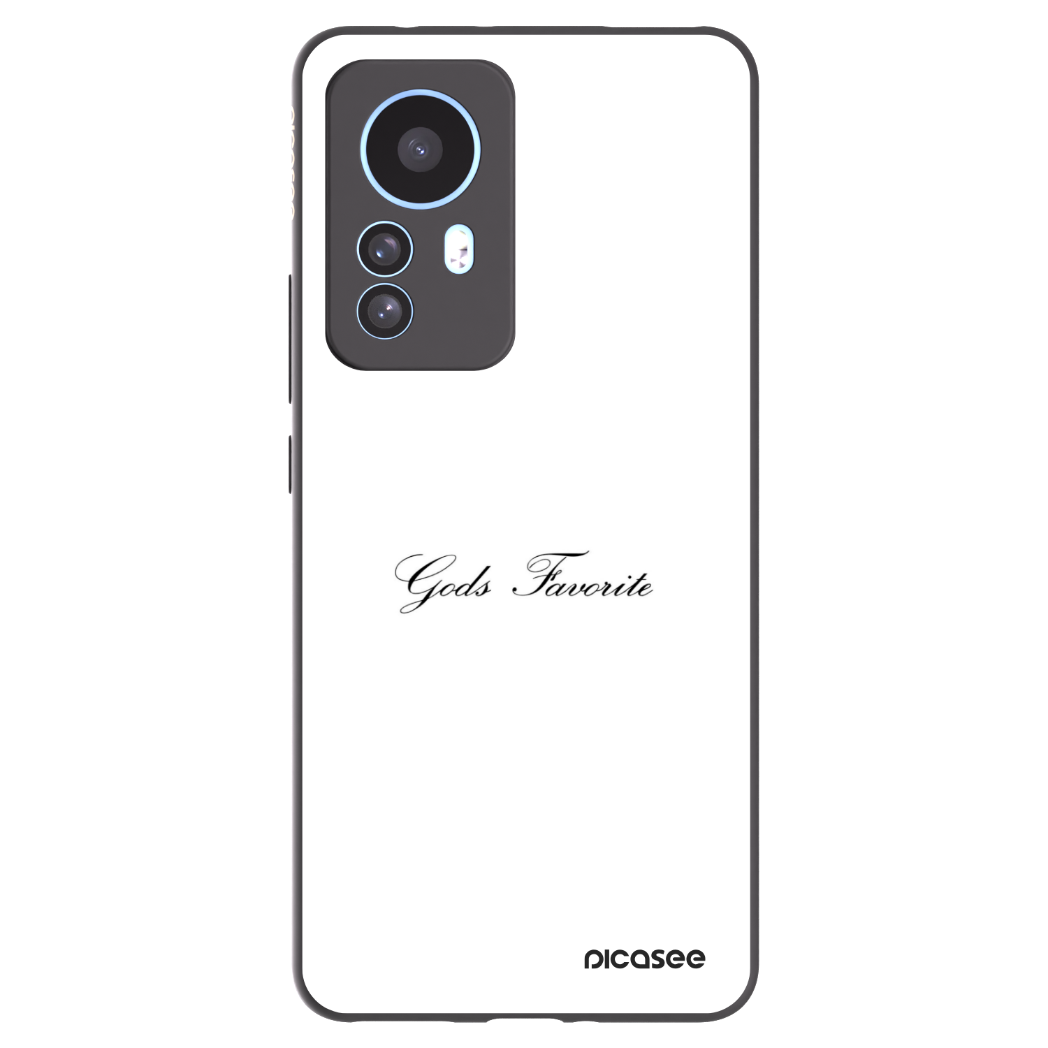Picasee silikonový černý obal pro Xiaomi 12T - Gods Favorite