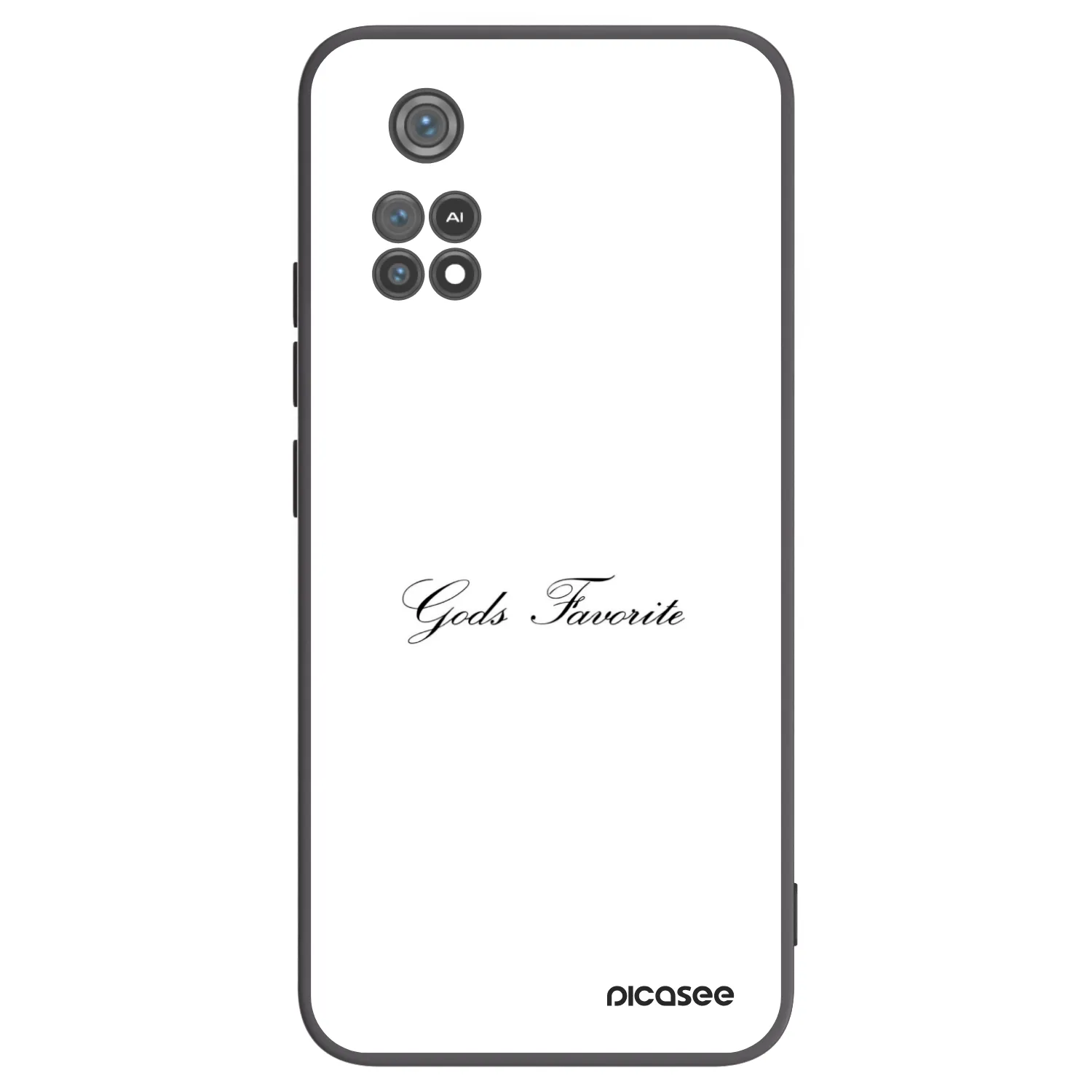 Picasee silikonový černý obal pro Xiaomi Poco M4 Pro - Gods Favorite