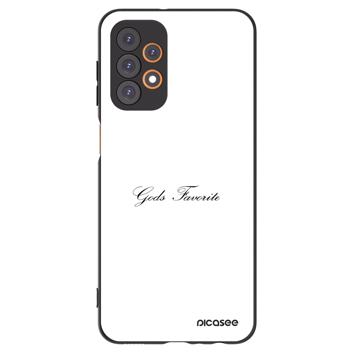 Picasee silikonový černý obal pro Samsung Galaxy A23 A236B 5G - Gods Favorite