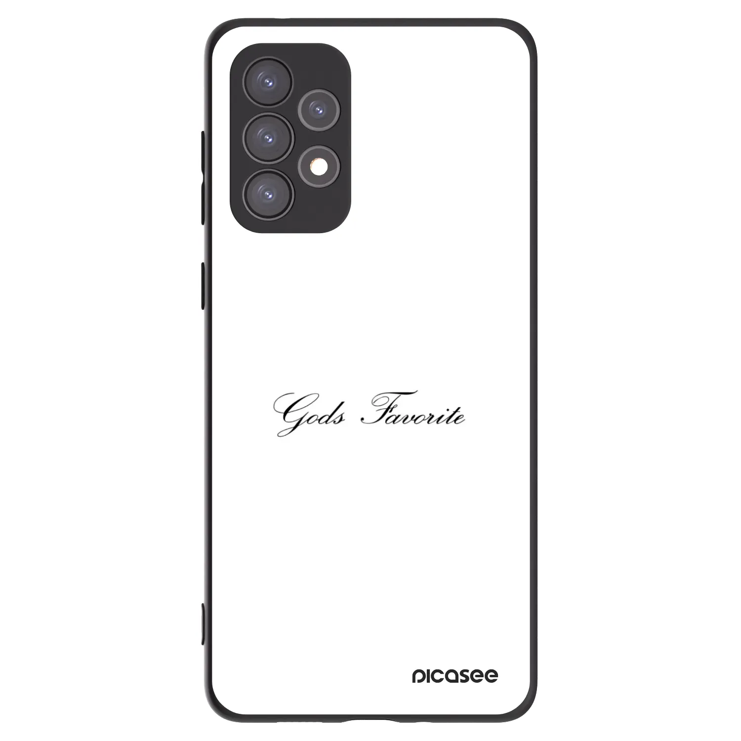 Picasee silikonový černý obal pro Samsung Galaxy A73 5G - Gods Favorite