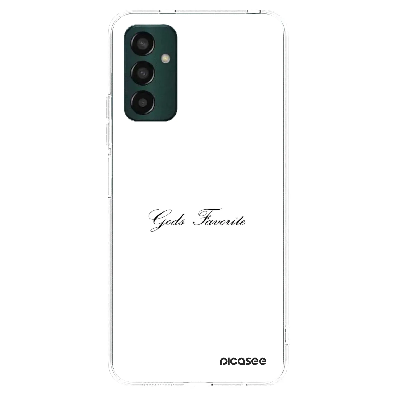 Picasee silikonový průhledný obal pro Samsung Galaxy M23 5G - Gods Favorite