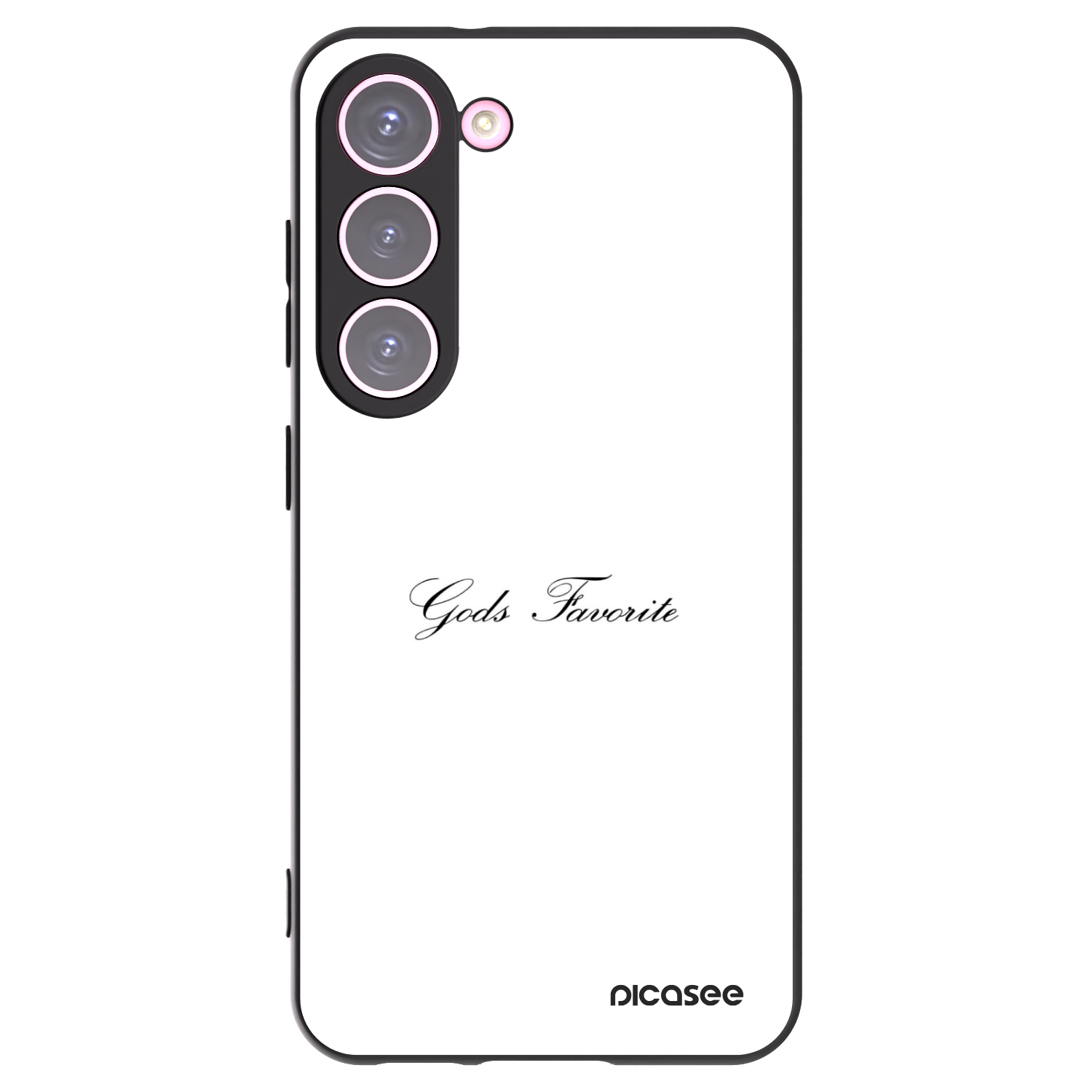 Picasee silikonový černý obal pro Samsung Galaxy S23 5G - Gods Favorite