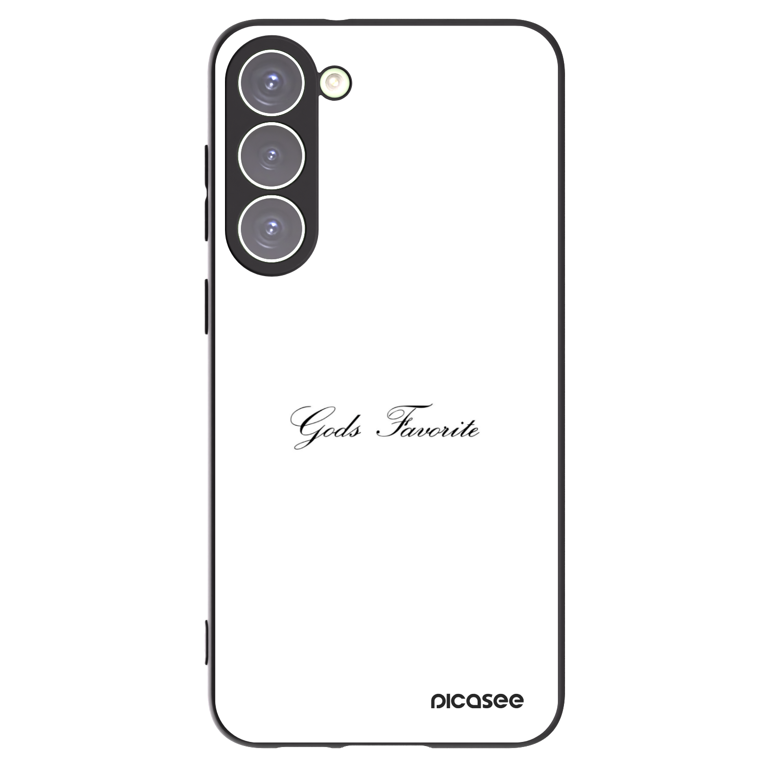 Picasee silikonový černý obal pro Samsung Galaxy S23+ 5G - Gods Favorite