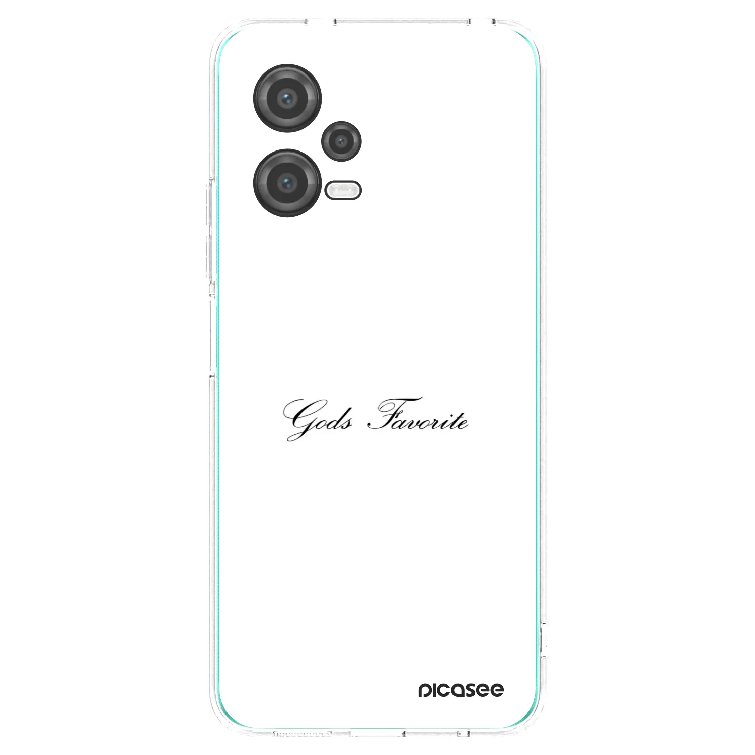 Picasee silikonový průhledný obal pro Xiaomi Poco X5 - Gods Favorite