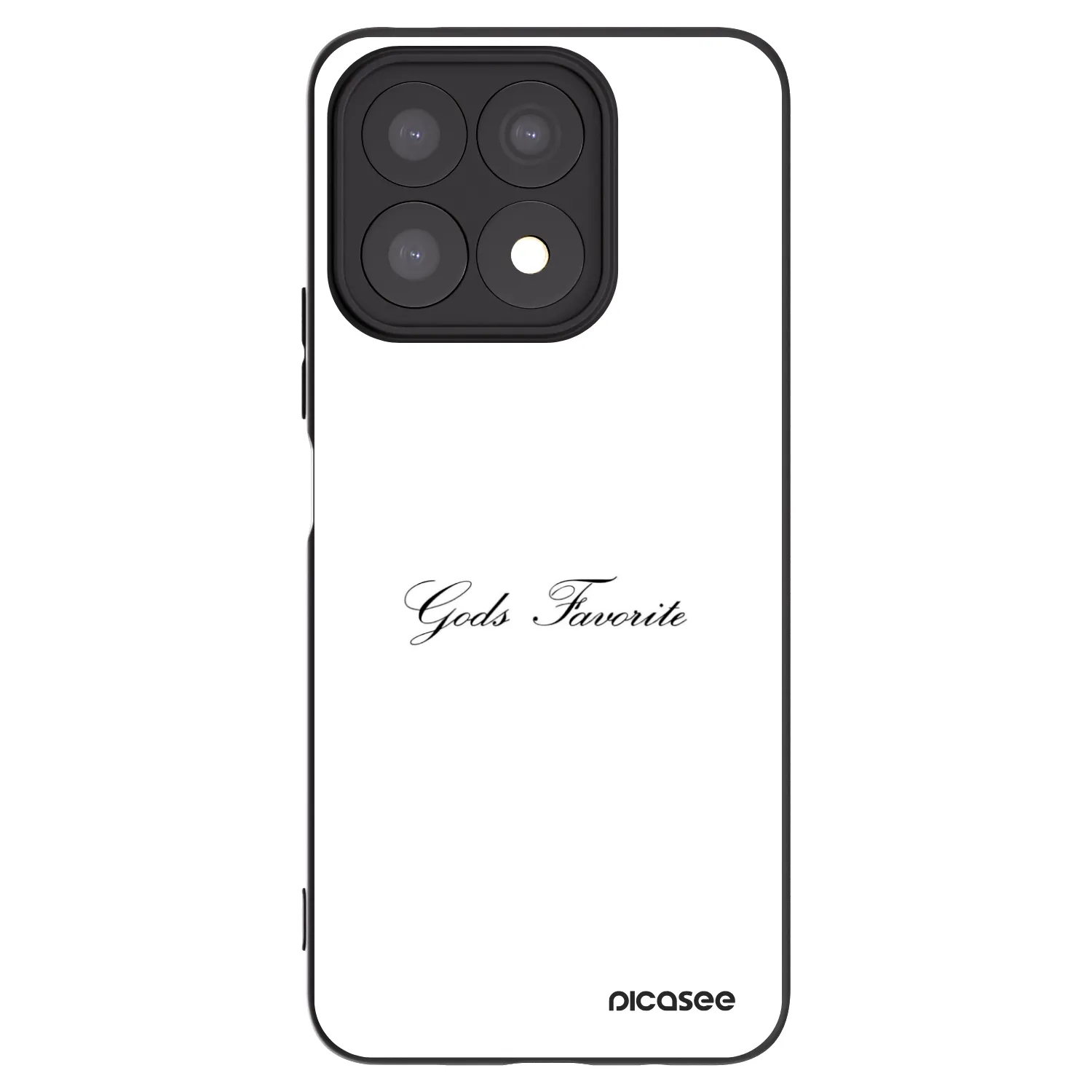 Picasee silikonový černý obal pro Honor X8a - Gods Favorite