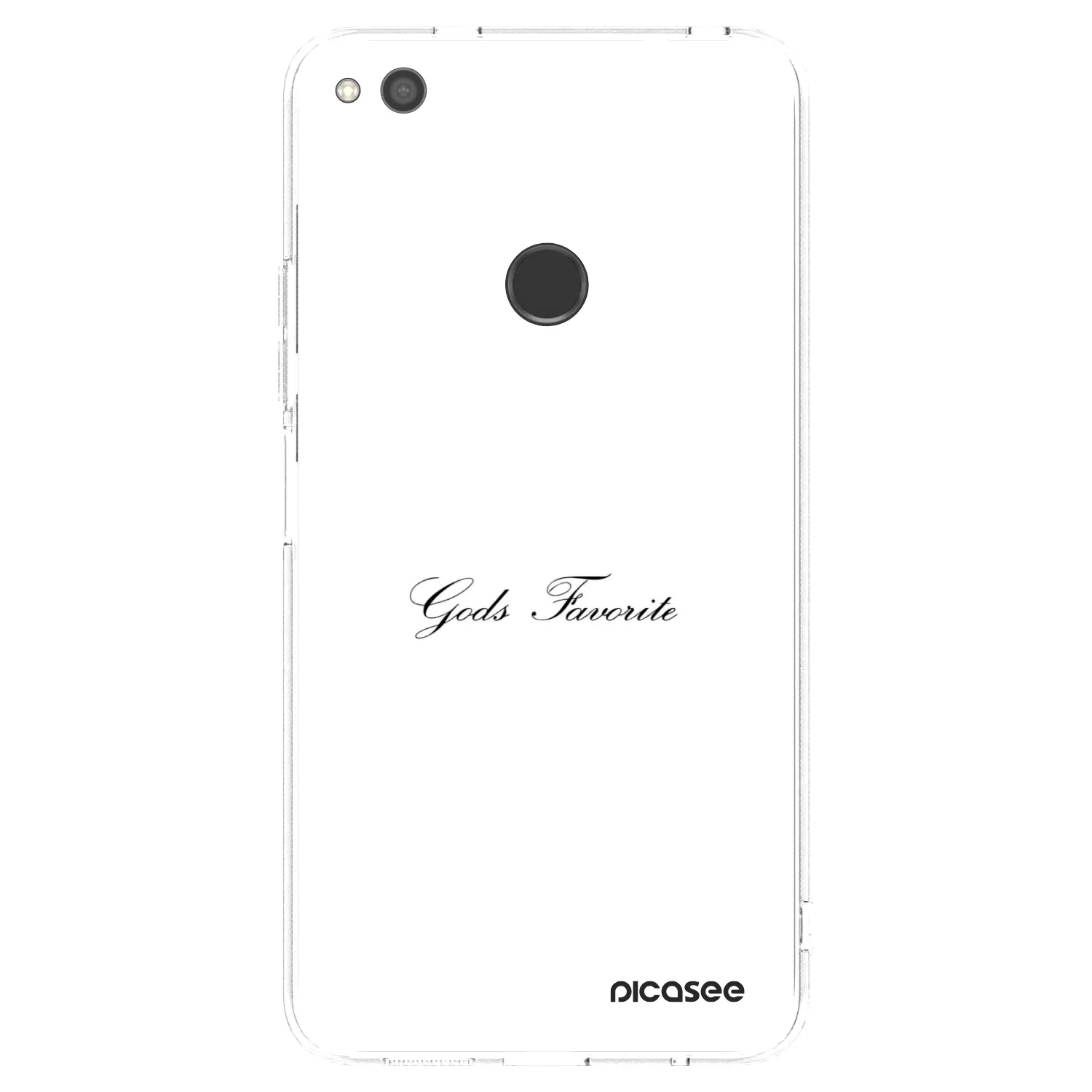 Picasee silikonový průhledný obal pro Huawei P9 Lite 2017 - Gods Favorite