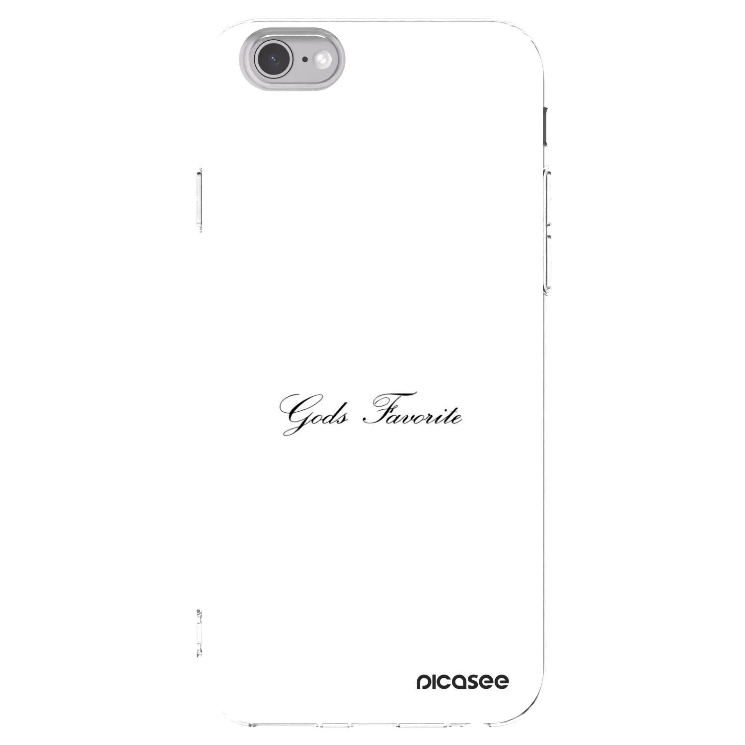 Picasee silikonový průhledný obal pro Apple iPhone 6/6S - Gods Favorite