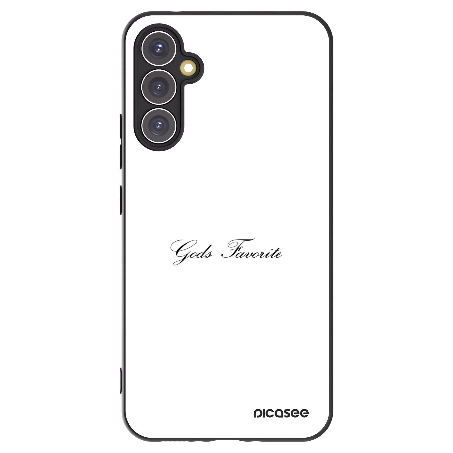 Picasee silikonový černý obal pro Samsung Galaxy A34 5G A346B - Gods Favorite