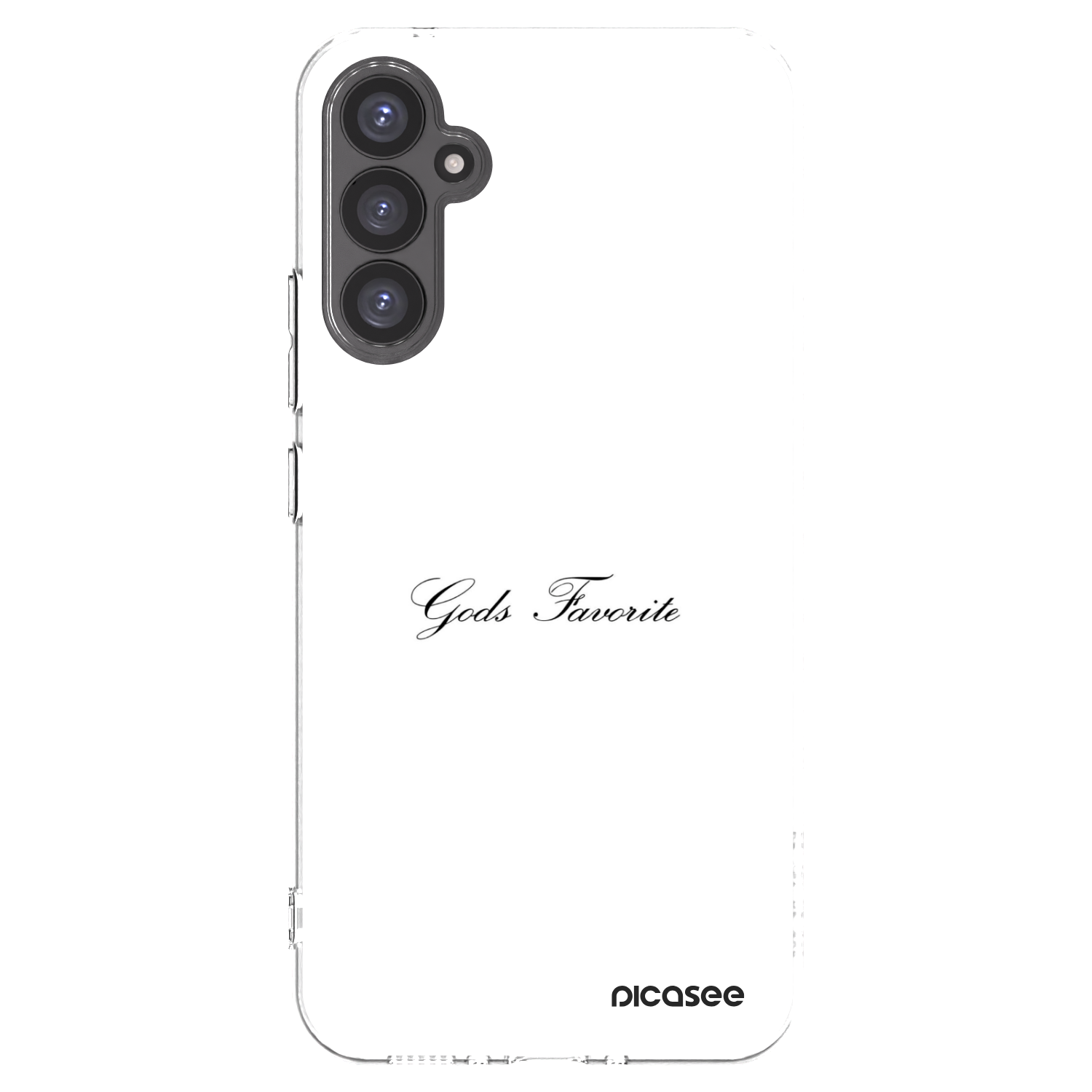Picasee silikonový průhledný obal pro Samsung Galaxy A34 5G A346B - Gods Favorite