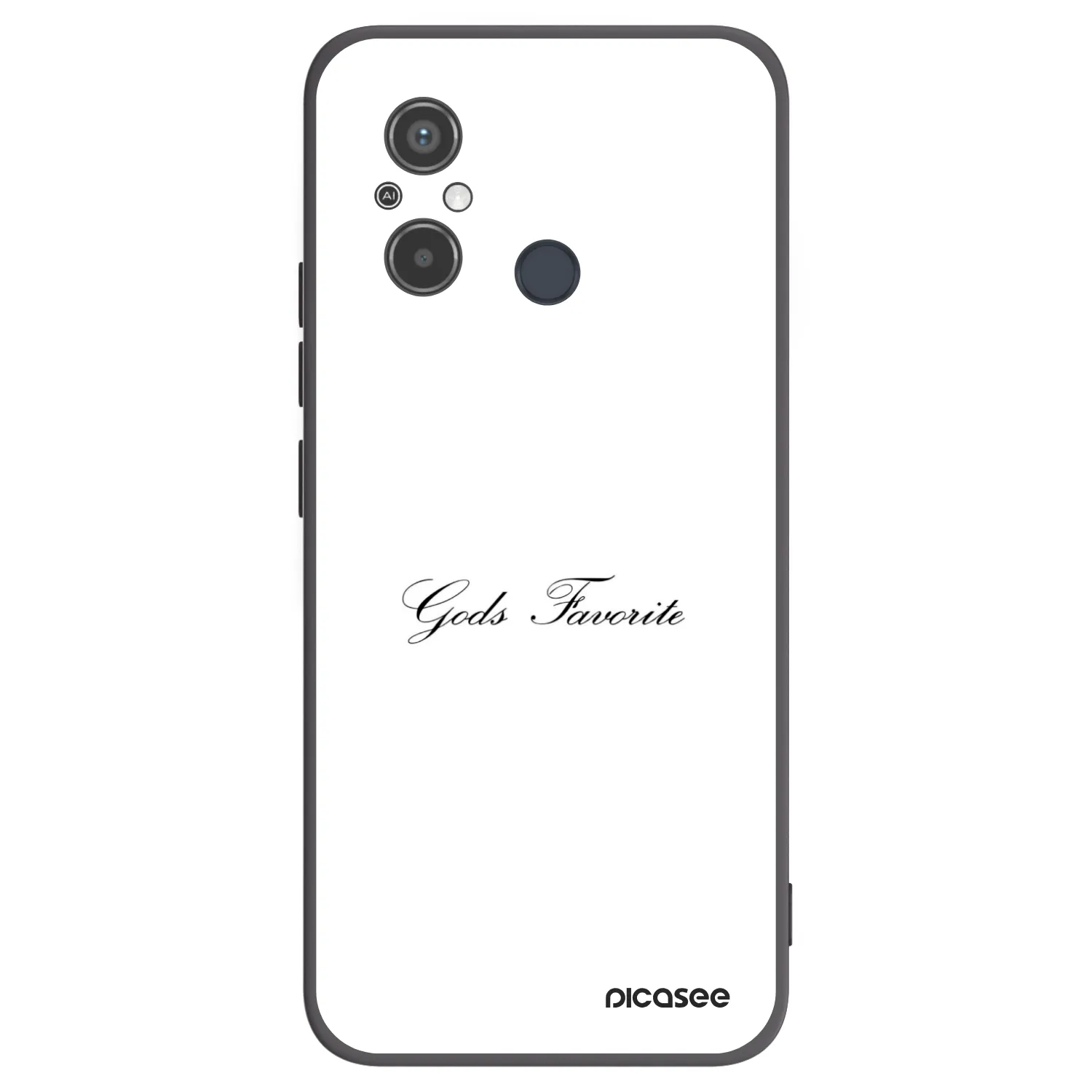 Picasee silikonový černý obal pro Xiaomi Redmi 12C - Gods Favorite