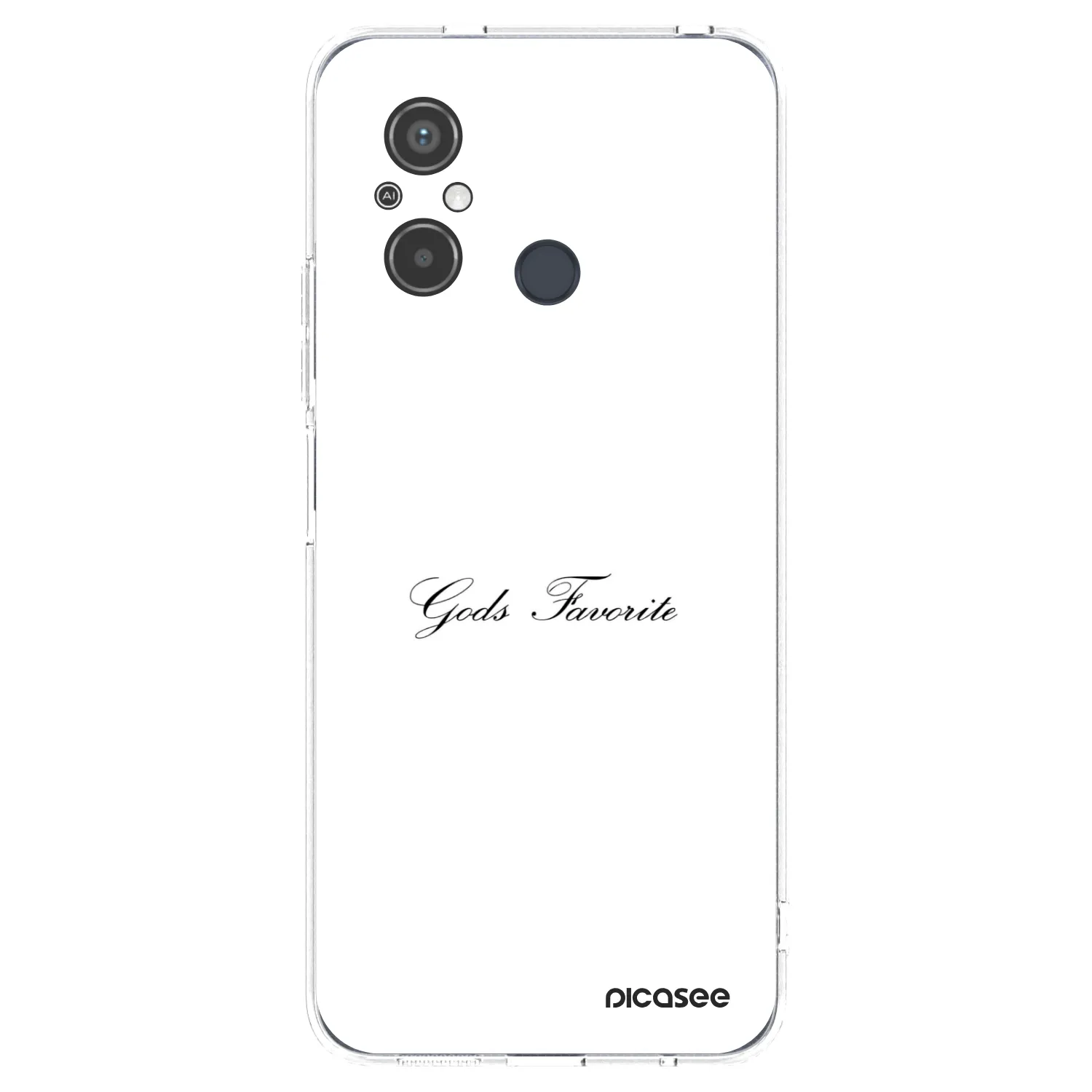 Picasee silikonový průhledný obal pro Xiaomi Redmi 12C - Gods Favorite
