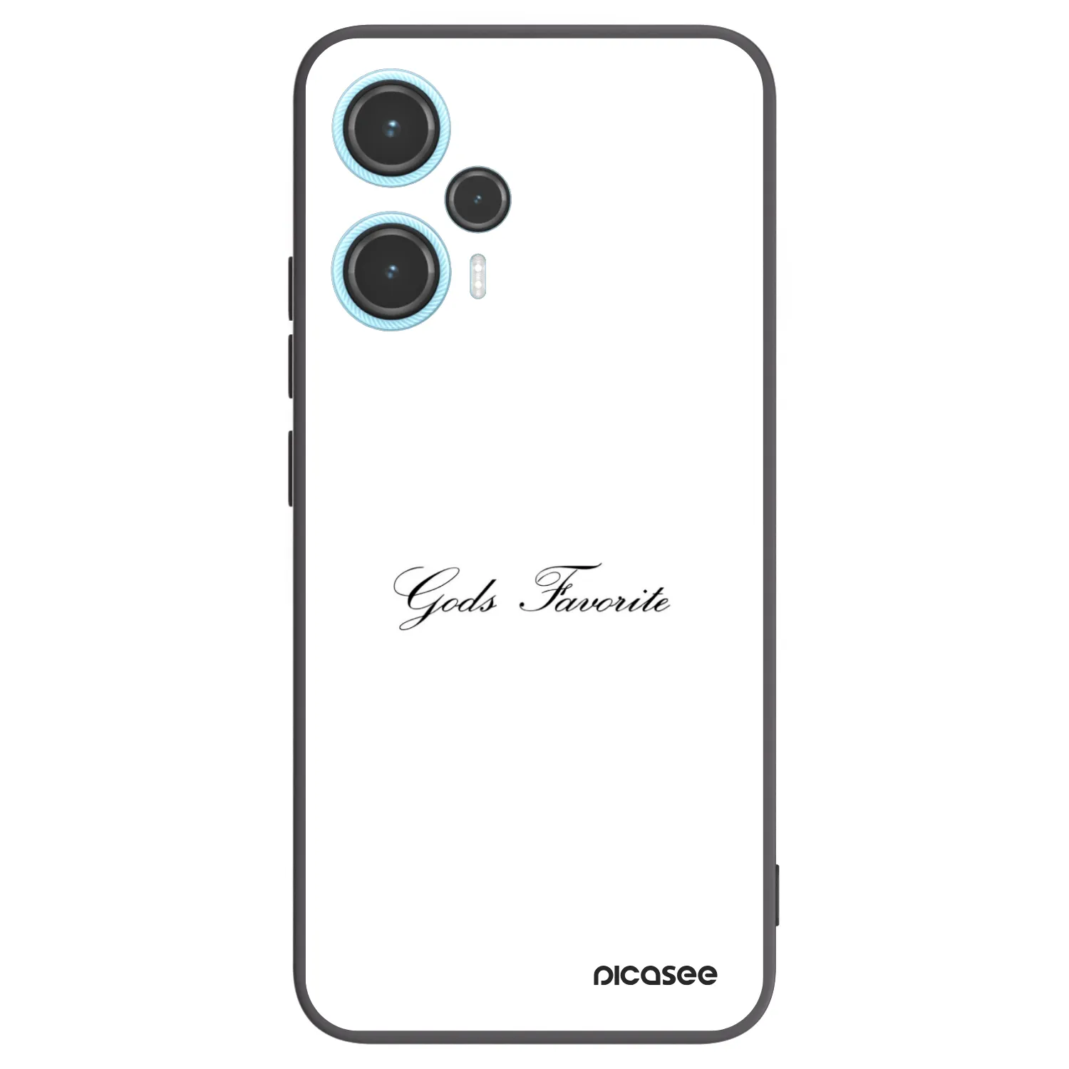 Picasee silikonový černý obal pro Xiaomi Poco F5 - Gods Favorite