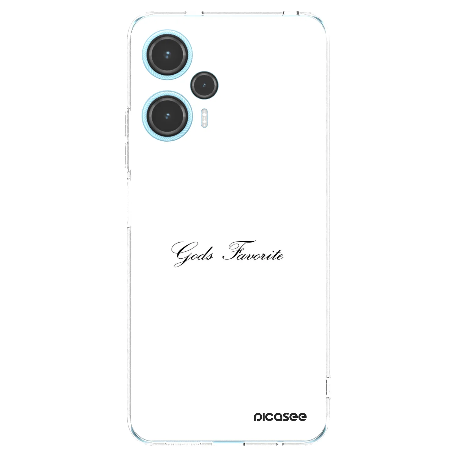 Picasee silikonový průhledný obal pro Xiaomi Poco F5 - Gods Favorite