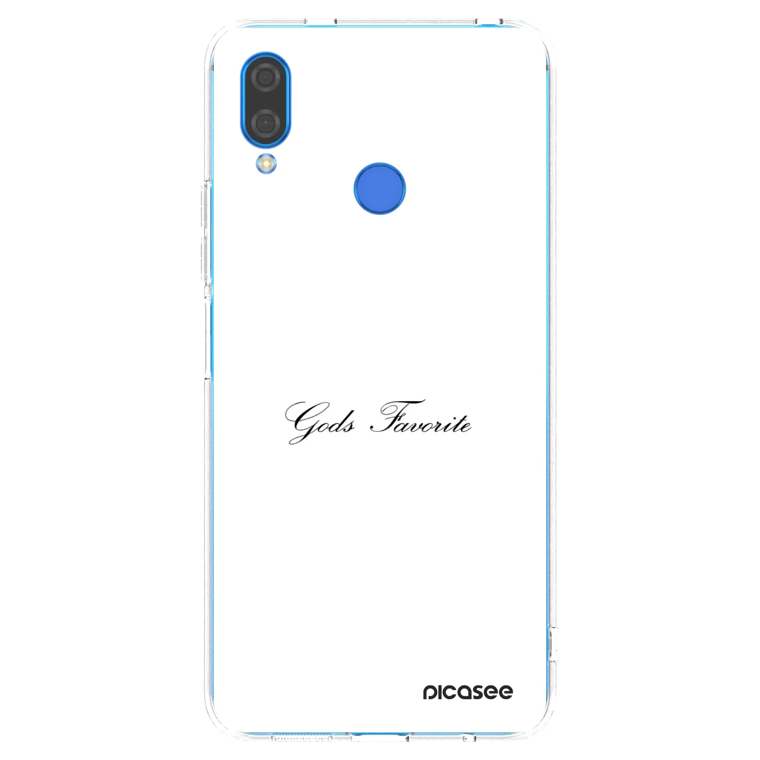 Picasee silikonový průhledný obal pro Huawei Nova 3 - Gods Favorite