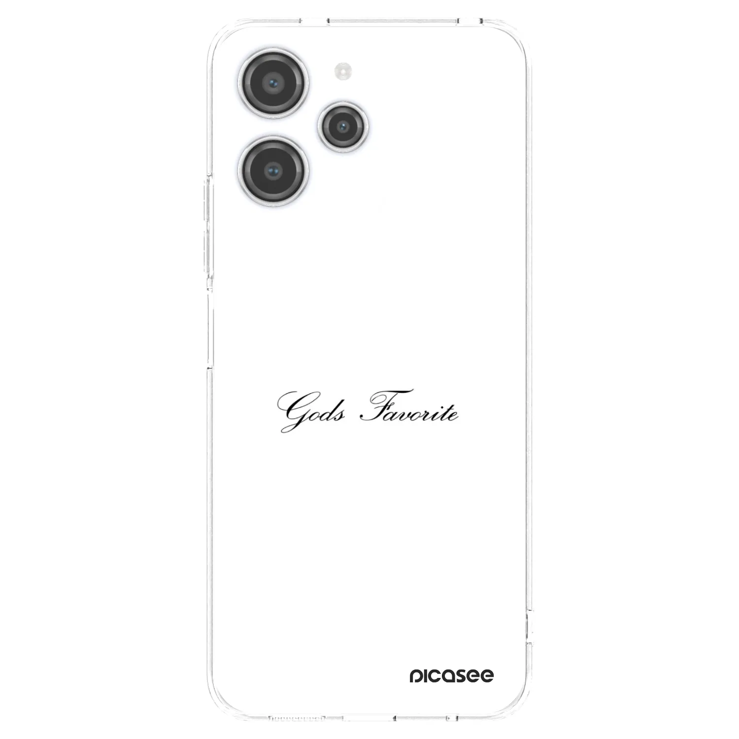 Picasee silikonový průhledný obal pro Xiaomi Redmi 12 4G - Gods Favorite