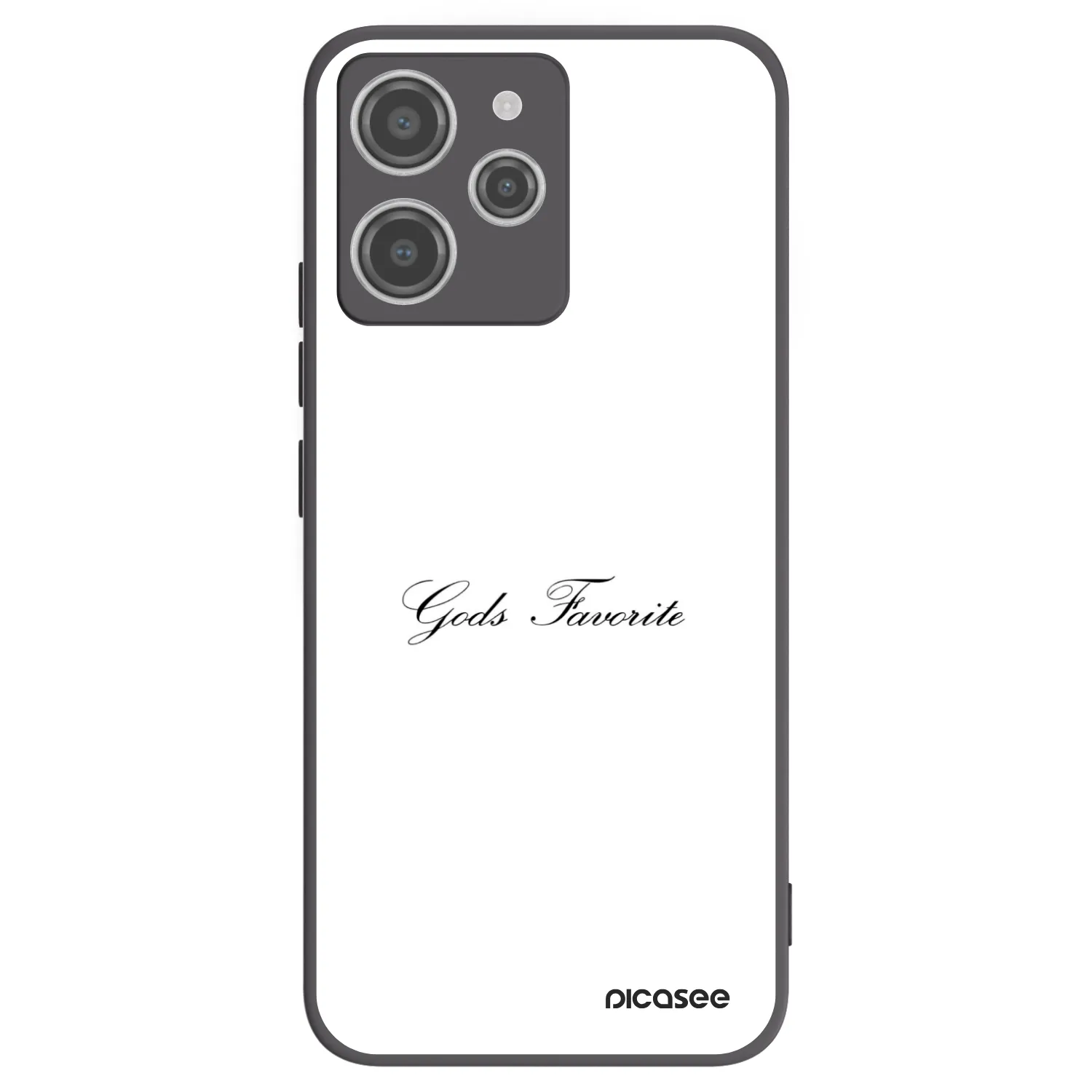 Picasee silikonový černý obal pro Xiaomi Redmi 12 4G - Gods Favorite