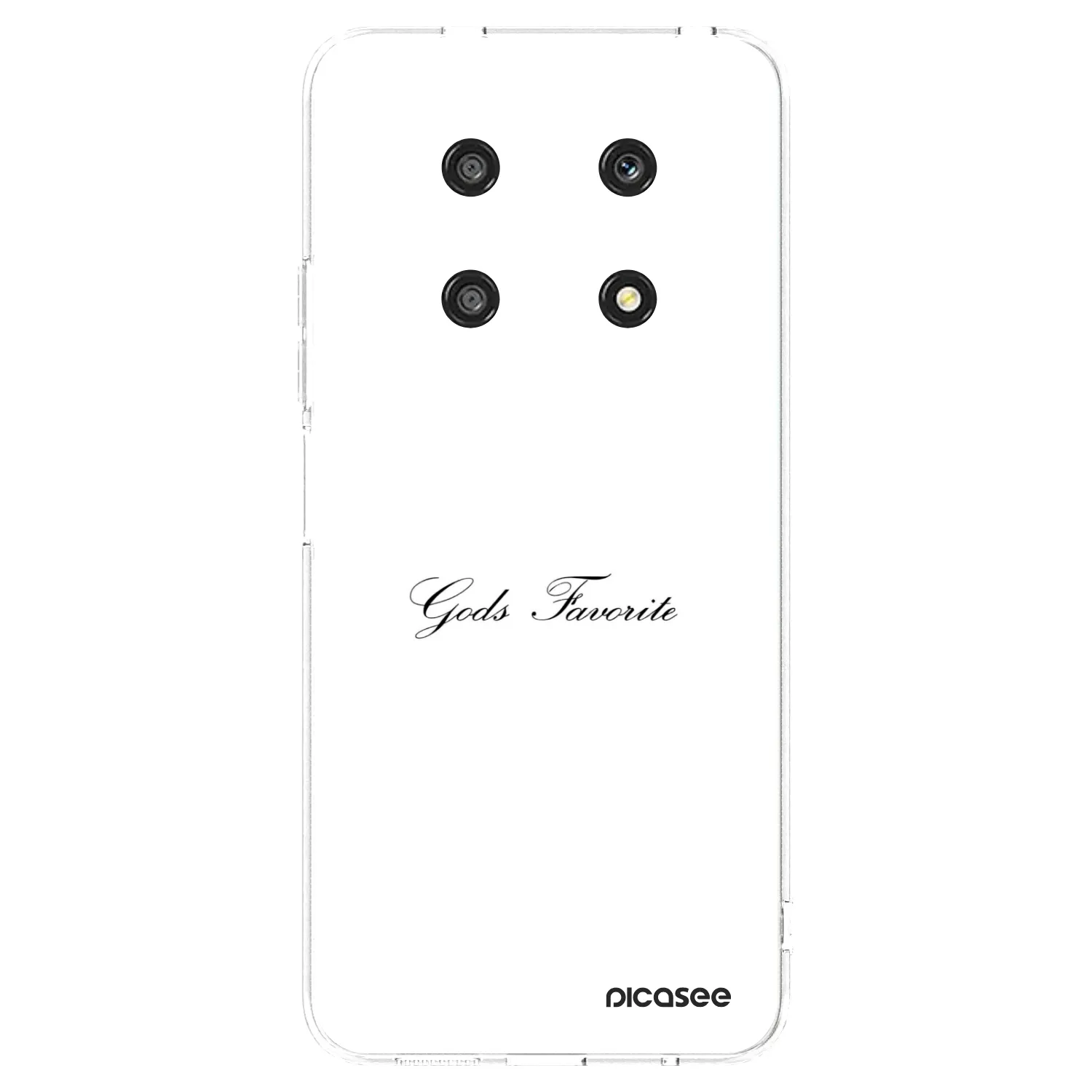 Picasee silikonový průhledný obal pro Honor Magic4 Lite 5G - Gods Favorite