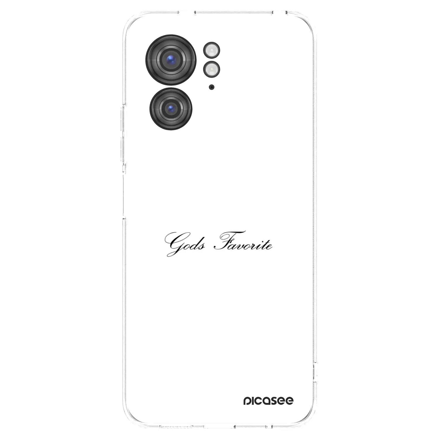 Picasee silikonový průhledný obal pro Motorola Edge 40 - Gods Favorite