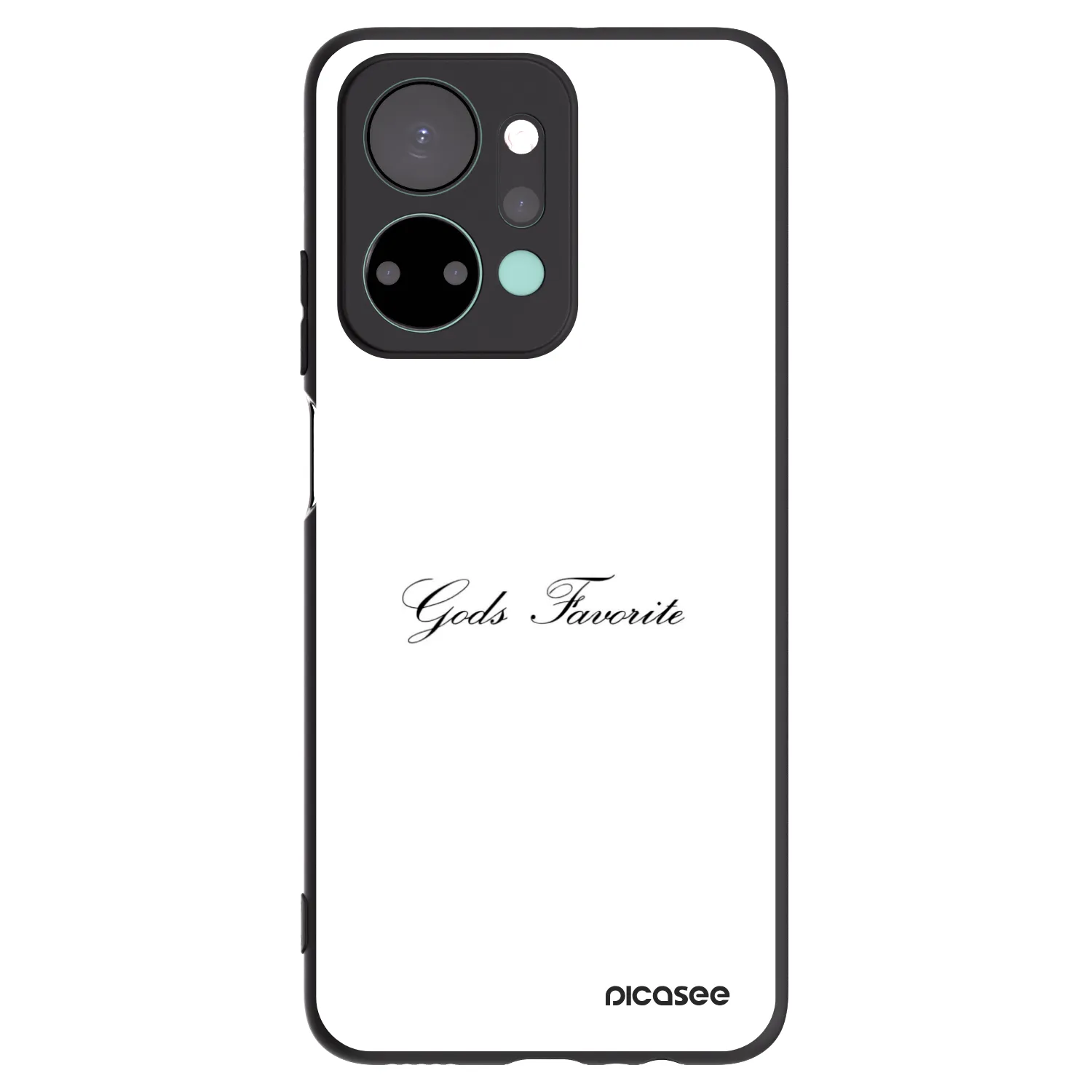 Picasee silikonový černý obal pro Honor X7a - Gods Favorite