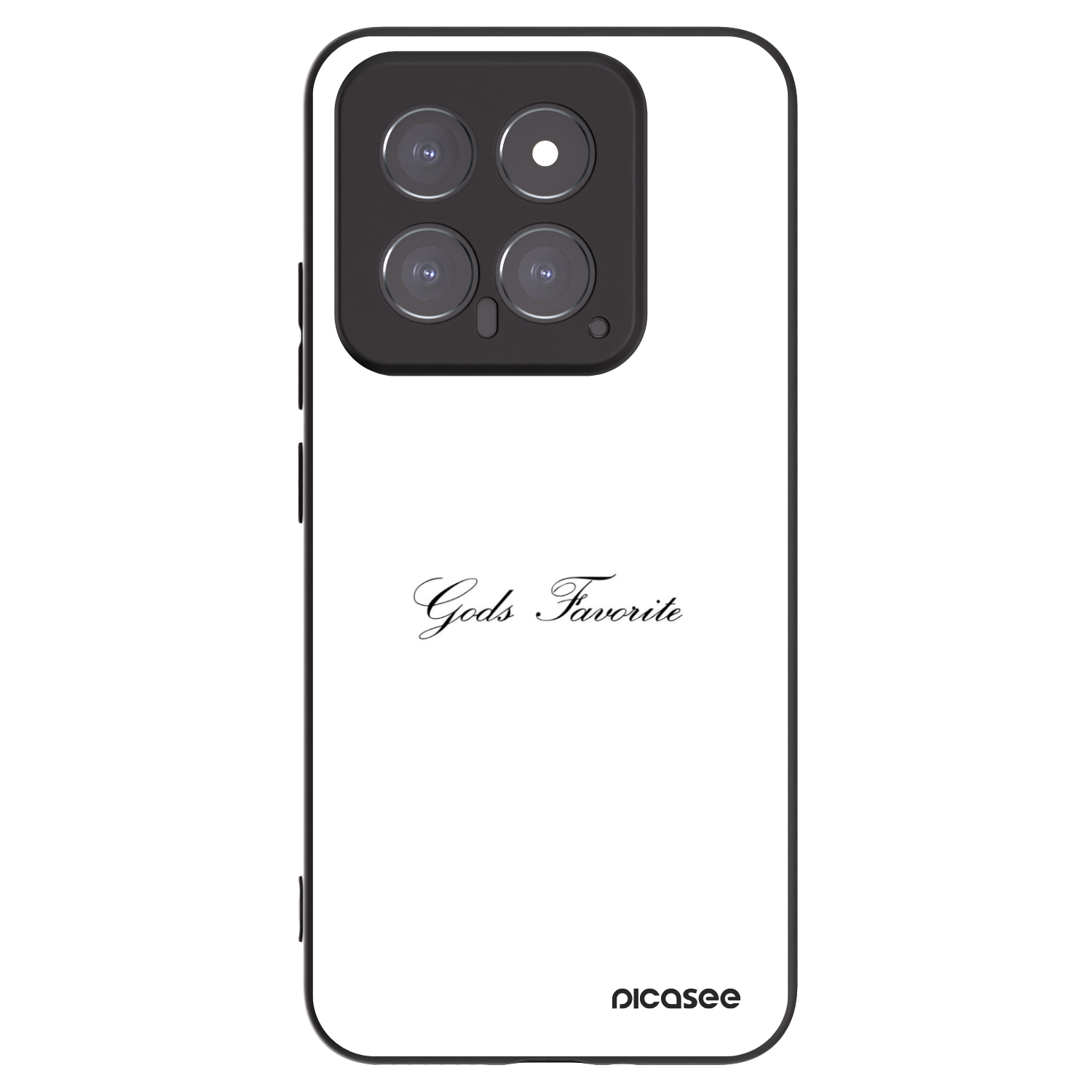 Picasee silikonový černý obal pro Xiaomi 14 - Gods Favorite