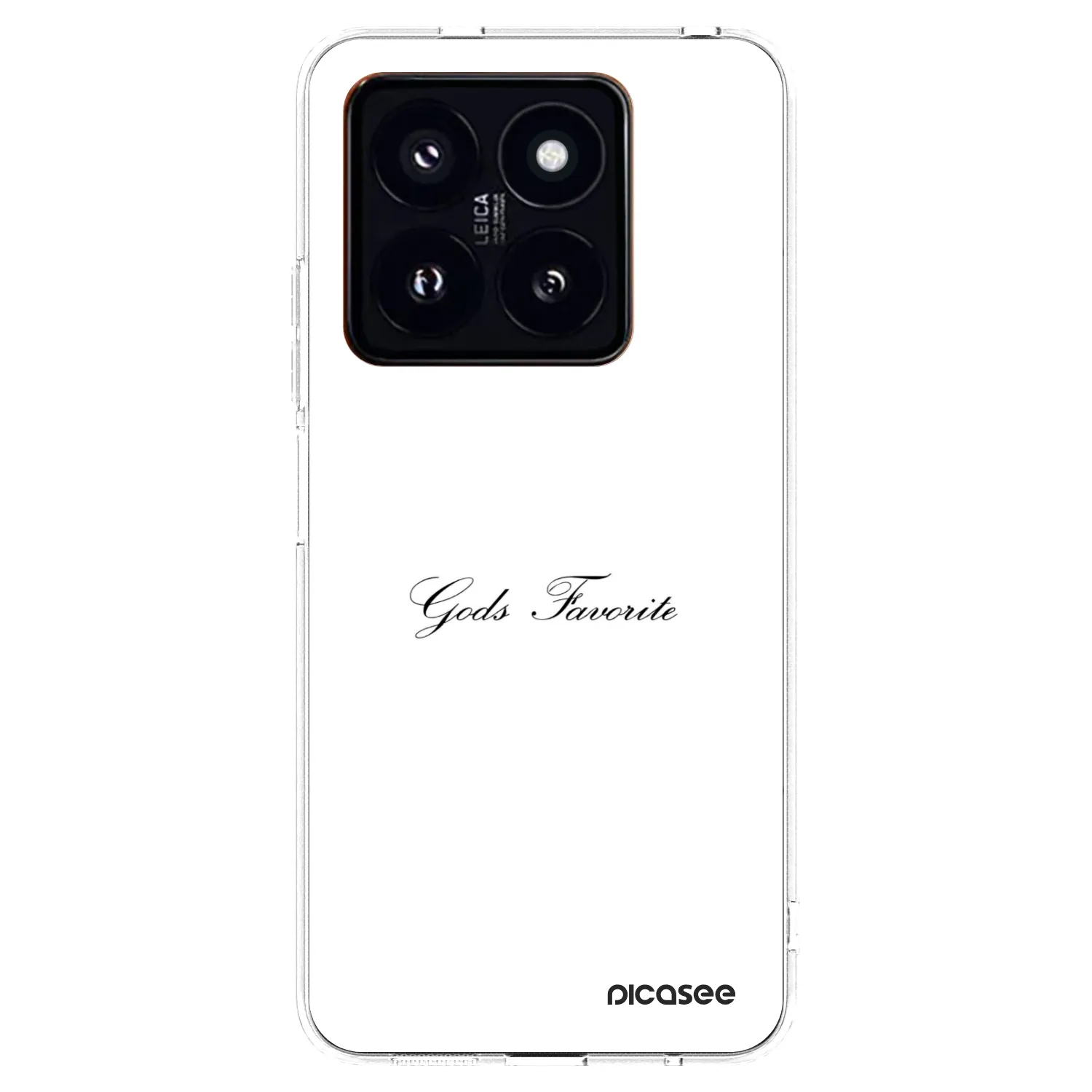 Picasee silikonový průhledný obal pro Xiaomi 14 Pro - Gods Favorite