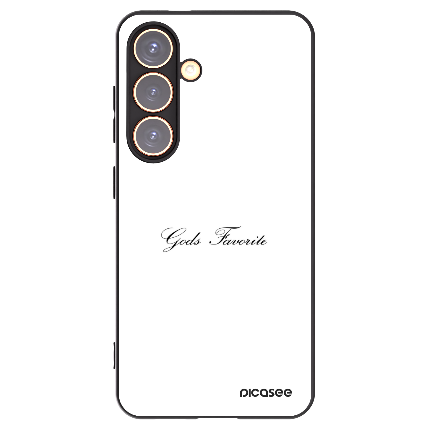 Picasee silikonový černý obal pro Samsung Galaxy S24 S921B 5G - Gods Favorite