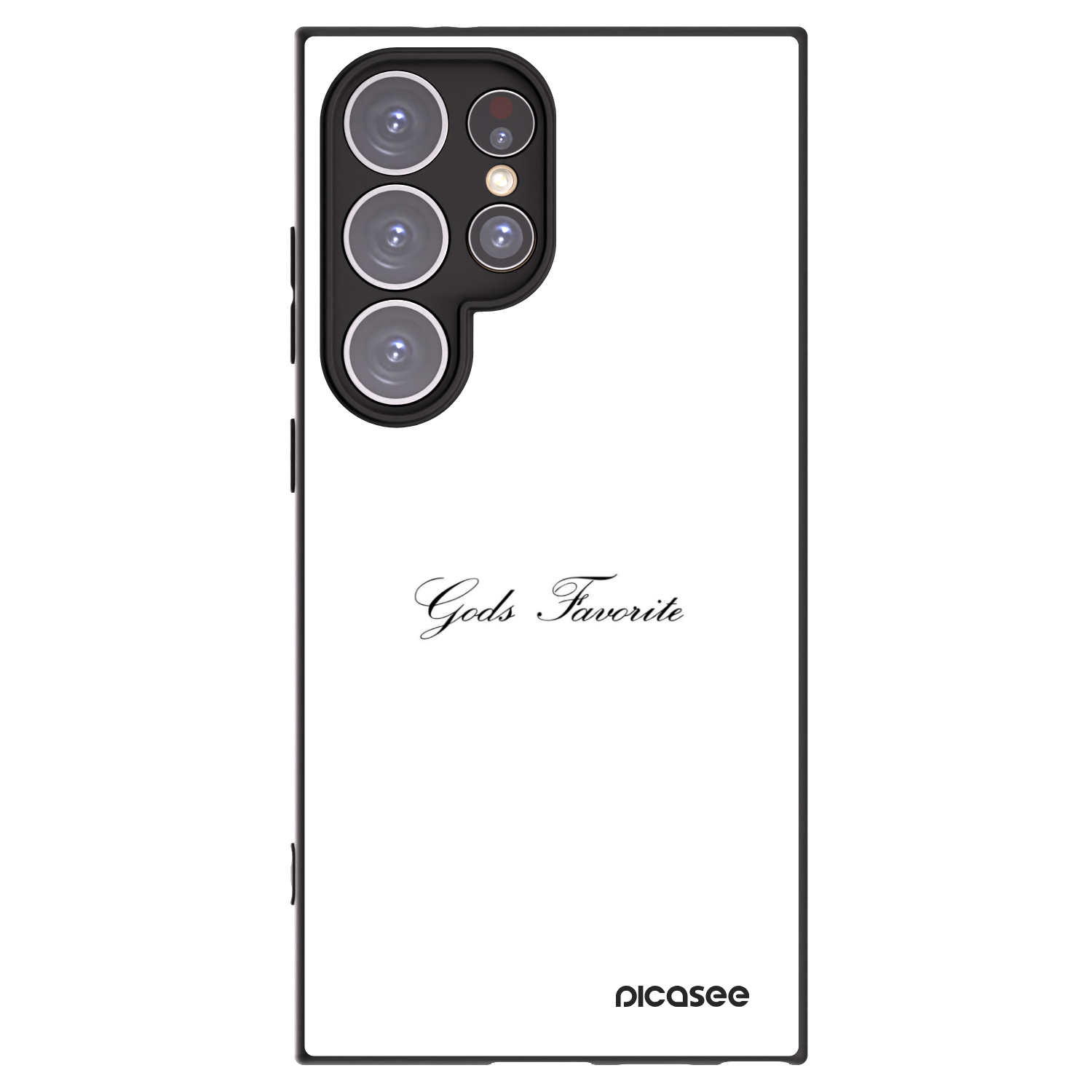 Picasee silikonový černý obal pro Samsung Galaxy S24 Ultra S928B 5G - Gods Favorite