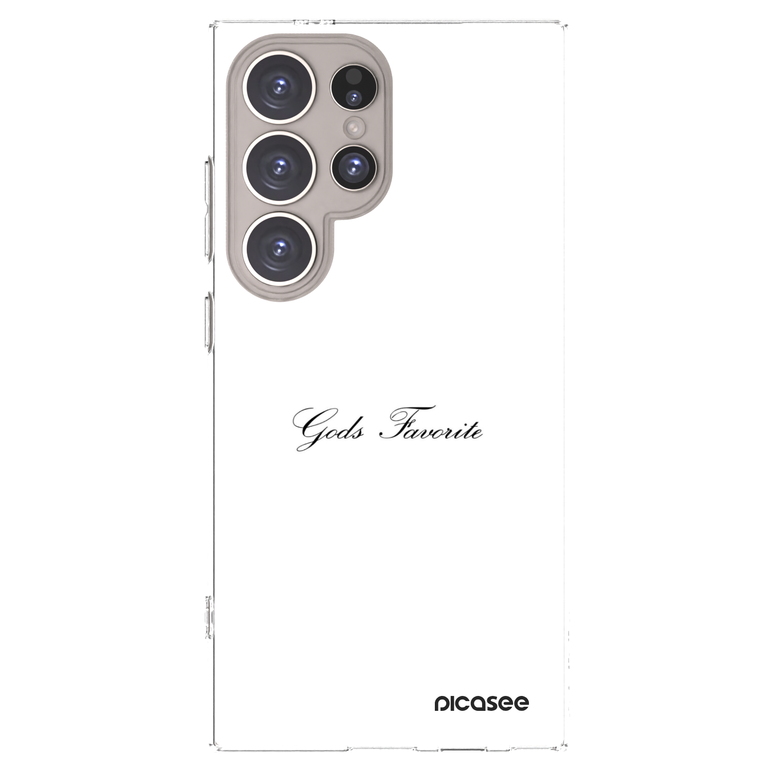 Picasee silikonový průhledný obal pro Samsung Galaxy S24 Ultra S928B 5G - Gods Favorite