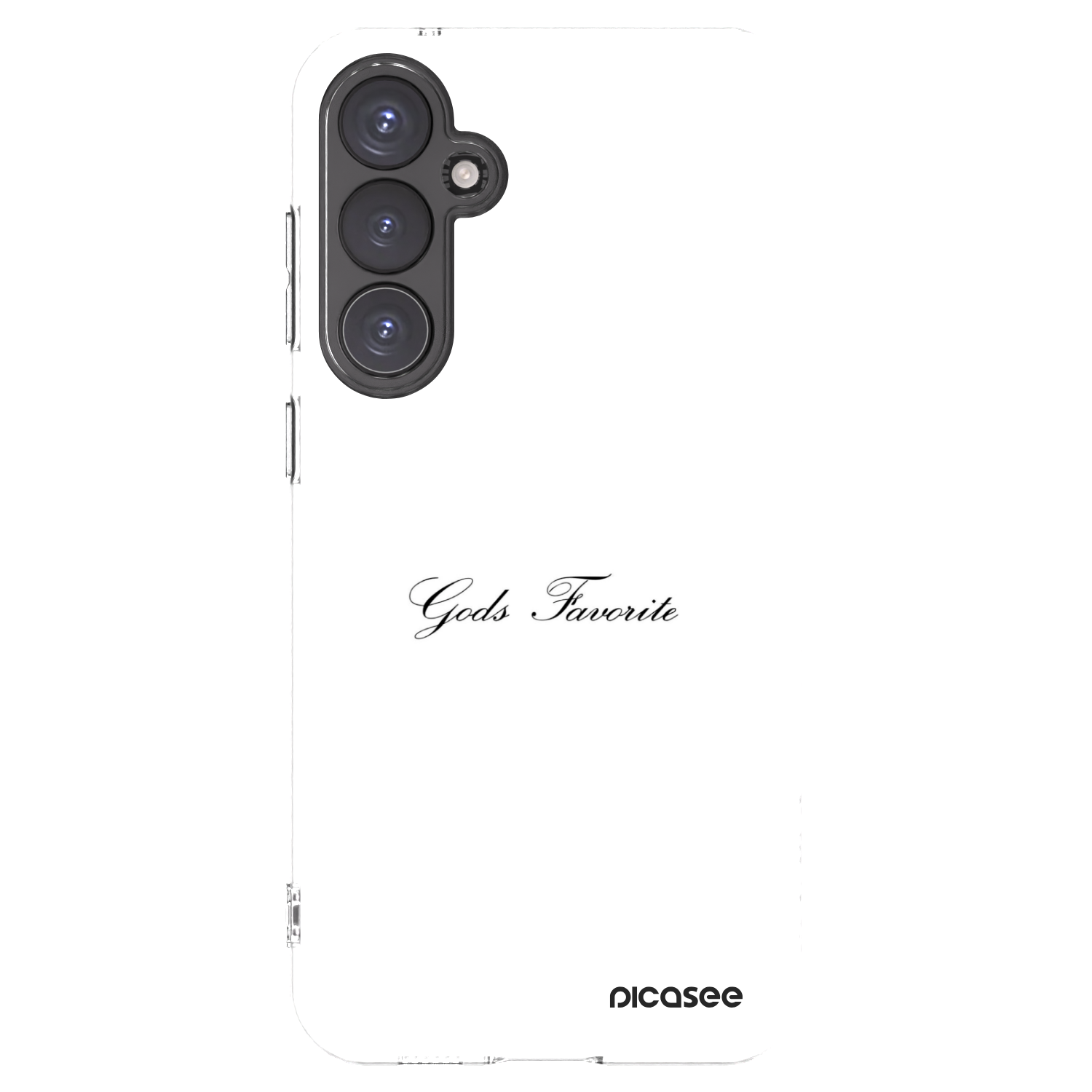 Picasee silikonový průhledný obal pro Samsung Galaxy S23 FE S711B - Gods Favorite