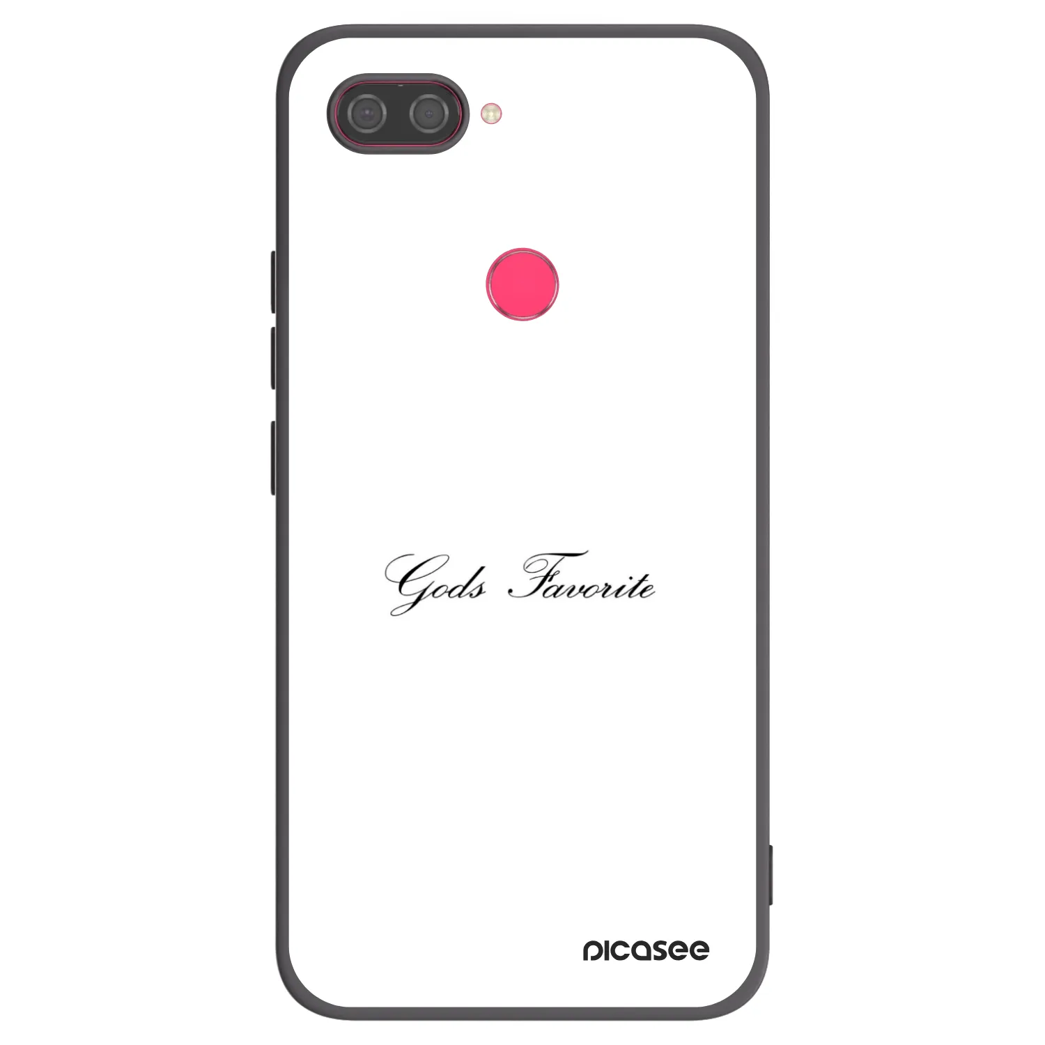 Picasee silikonový černý obal pro Xiaomi Mi 8 Lite - Gods Favorite