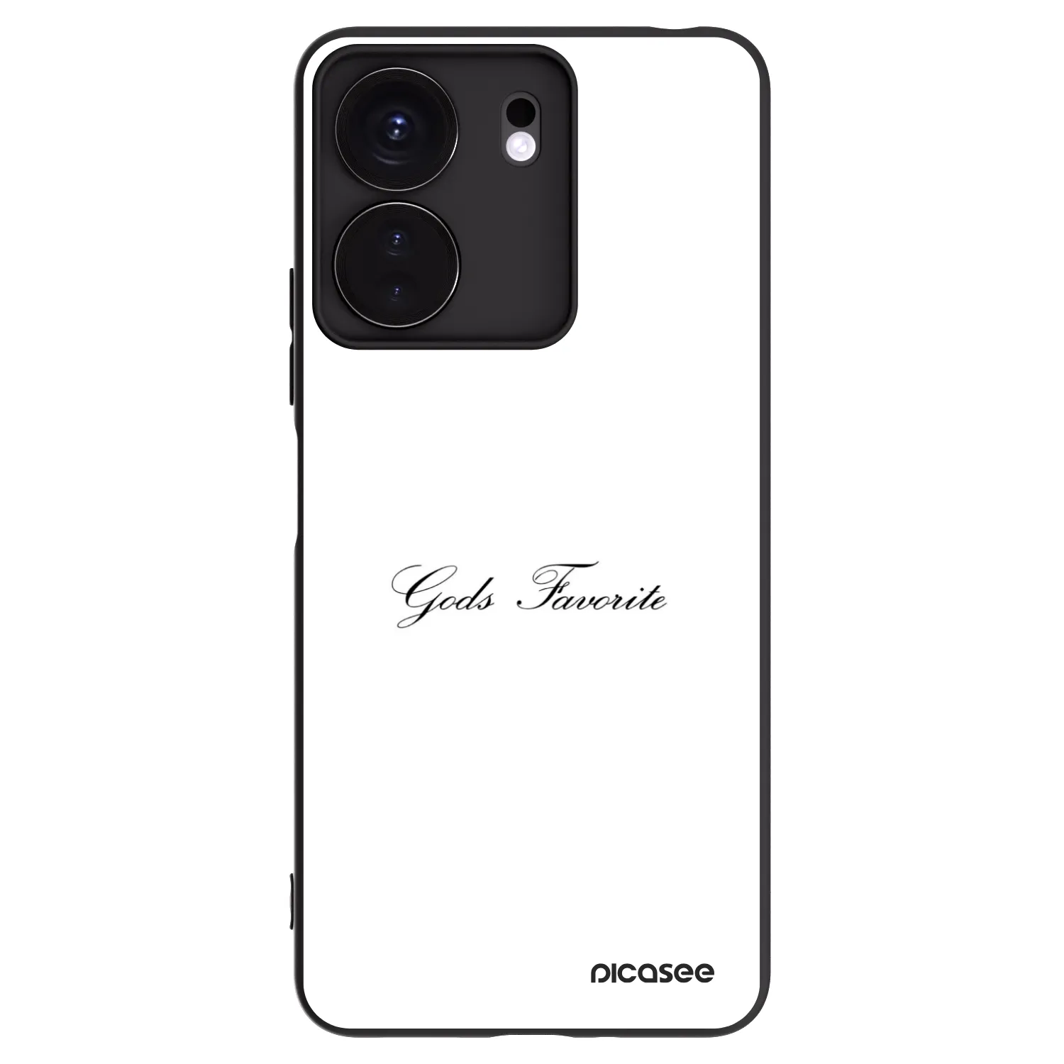 Picasee silikonový černý obal pro Xiaomi Redmi 13C 4G - Gods Favorite