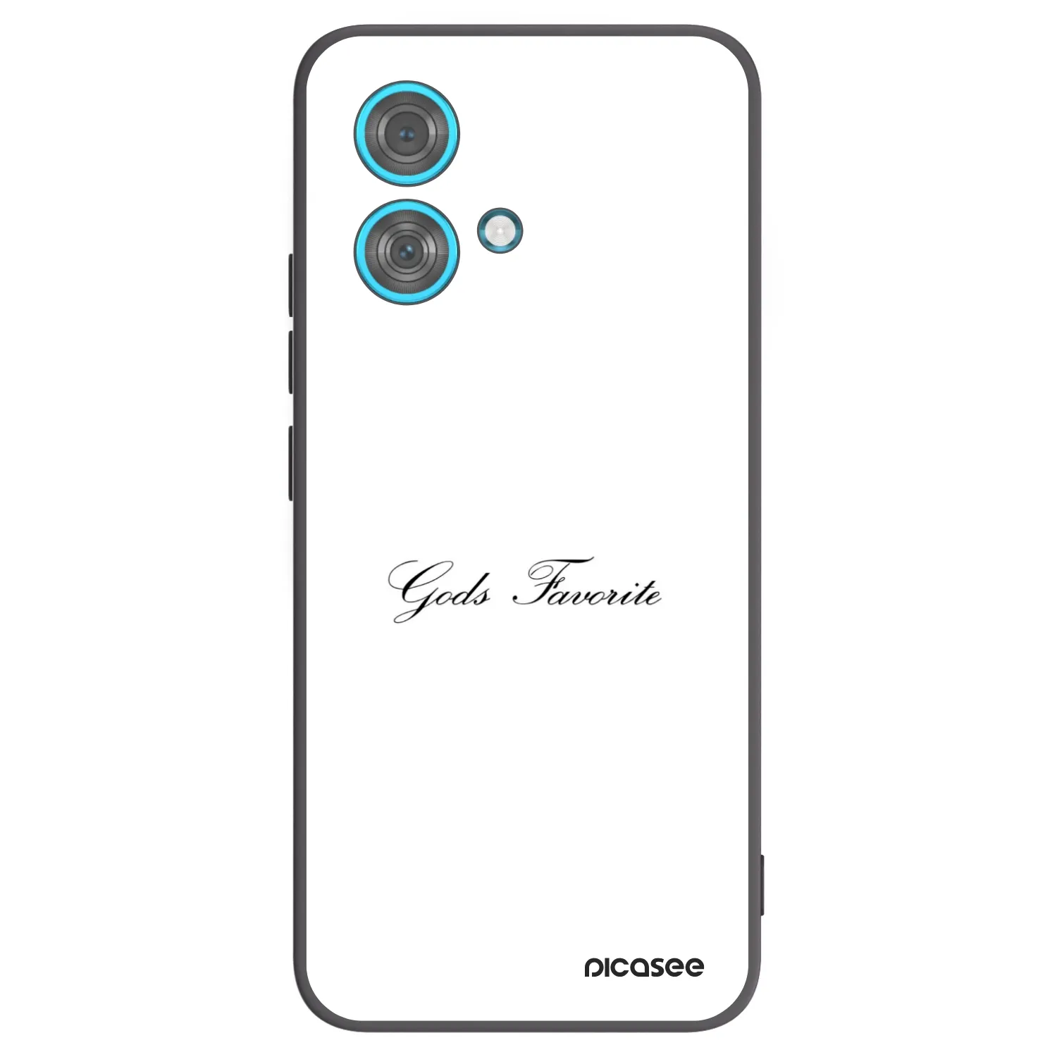 Picasee silikonový černý obal pro Motorola Edge 40 Neo - Gods Favorite