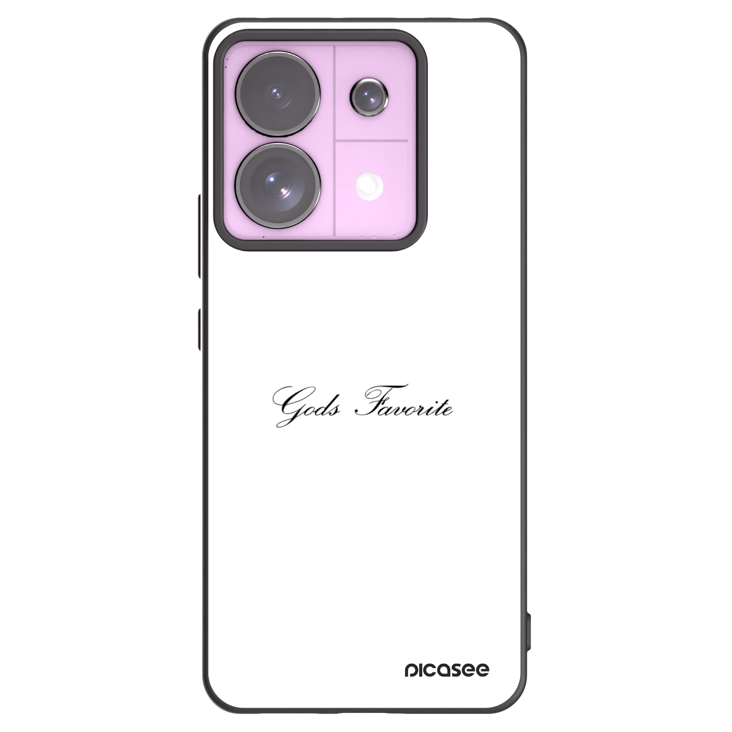 Picasee silikonový černý obal pro Xiaomi Redmi Note 13 Pro 5G - Gods Favorite