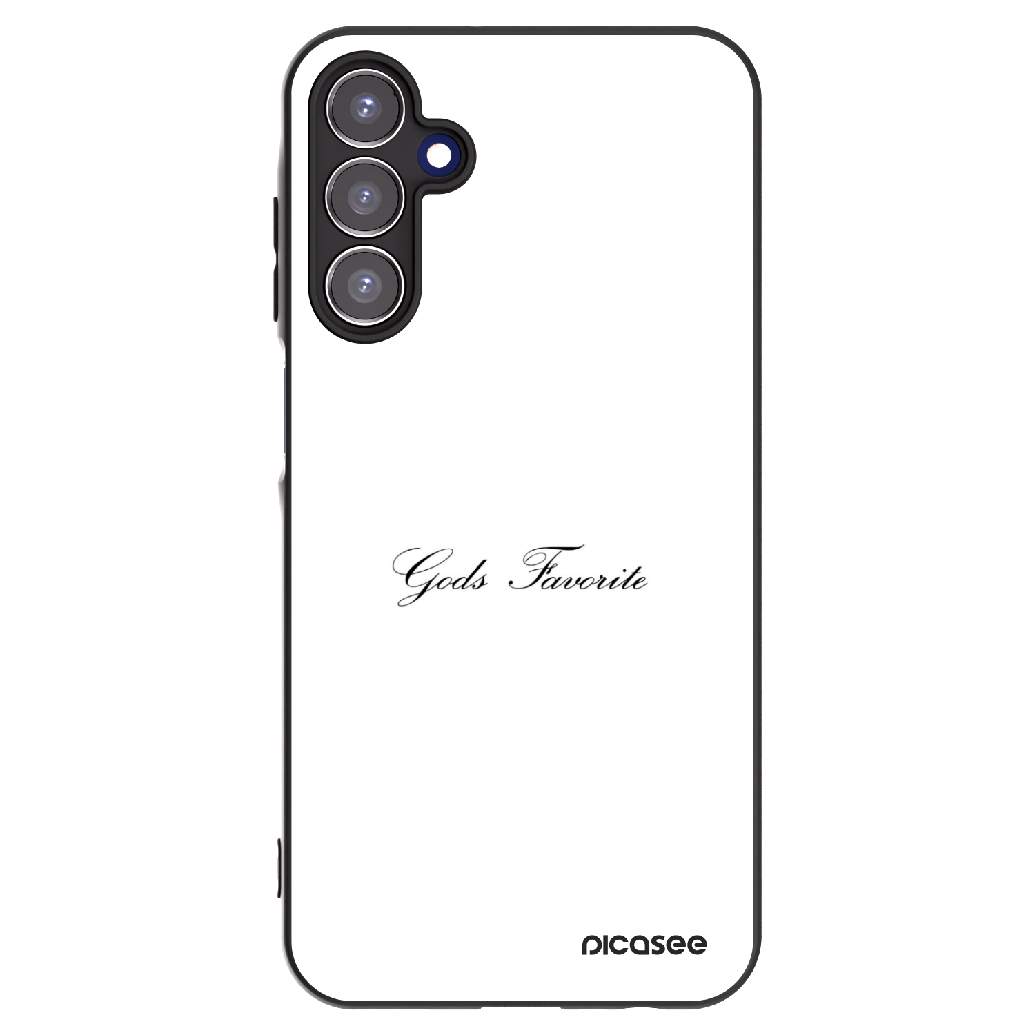 Picasee silikonový černý obal pro Samsung Galaxy A15 A155F 4G - Gods Favorite