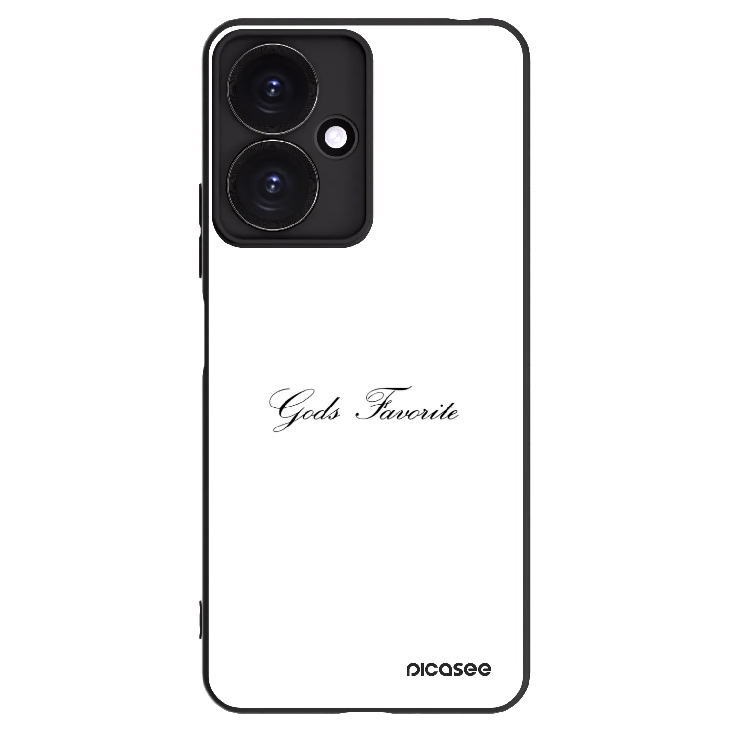 Picasee silikonový černý obal pro Xiaomi Redmi 13C 5G - Gods Favorite