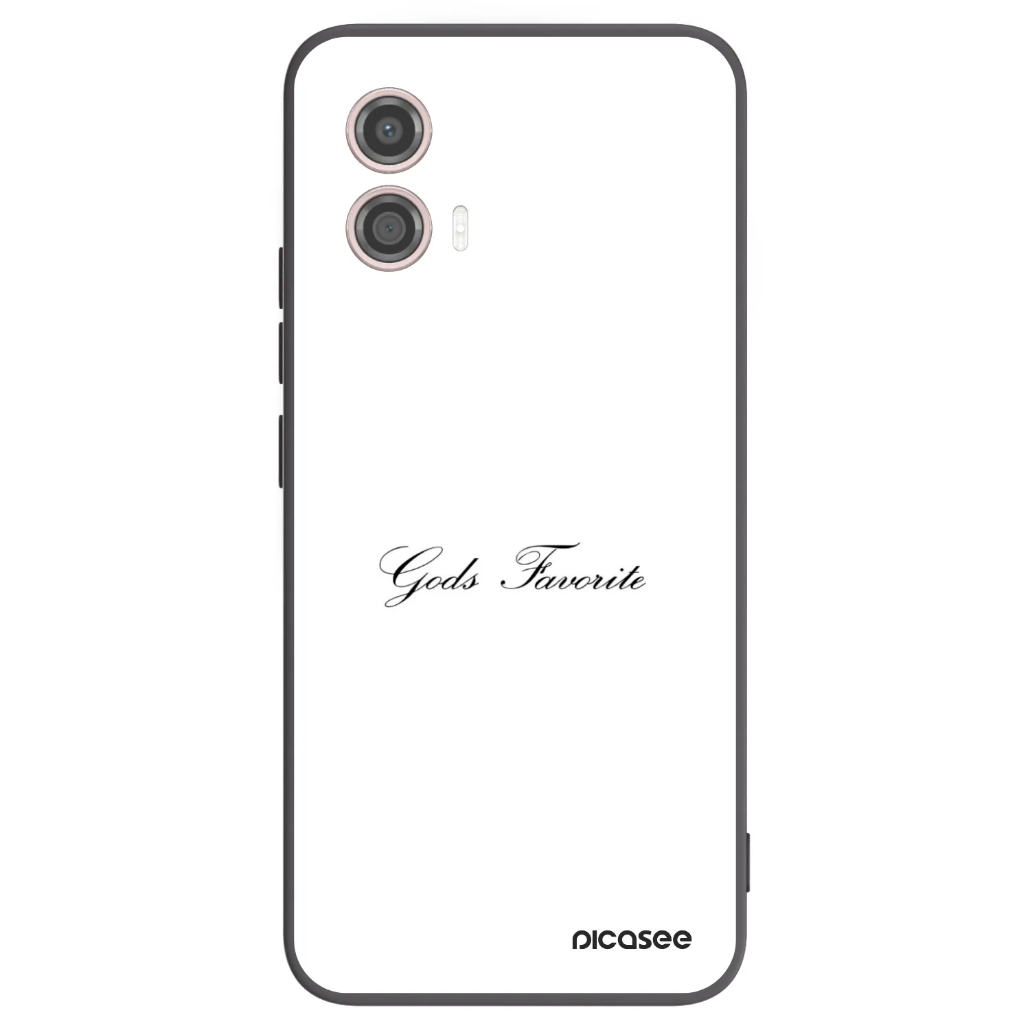 Picasee silikonový černý obal pro Motorola Moto G53 5G - Gods Favorite