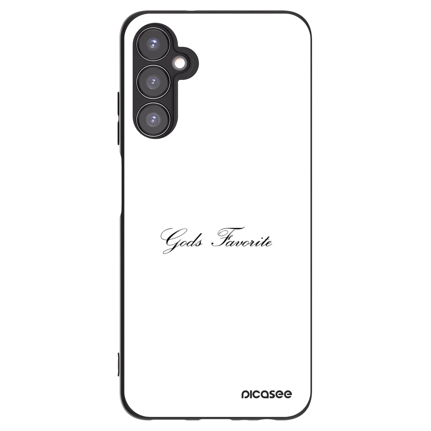 Picasee silikonový černý obal pro Samsung Galaxy A05s A057G - Gods Favorite