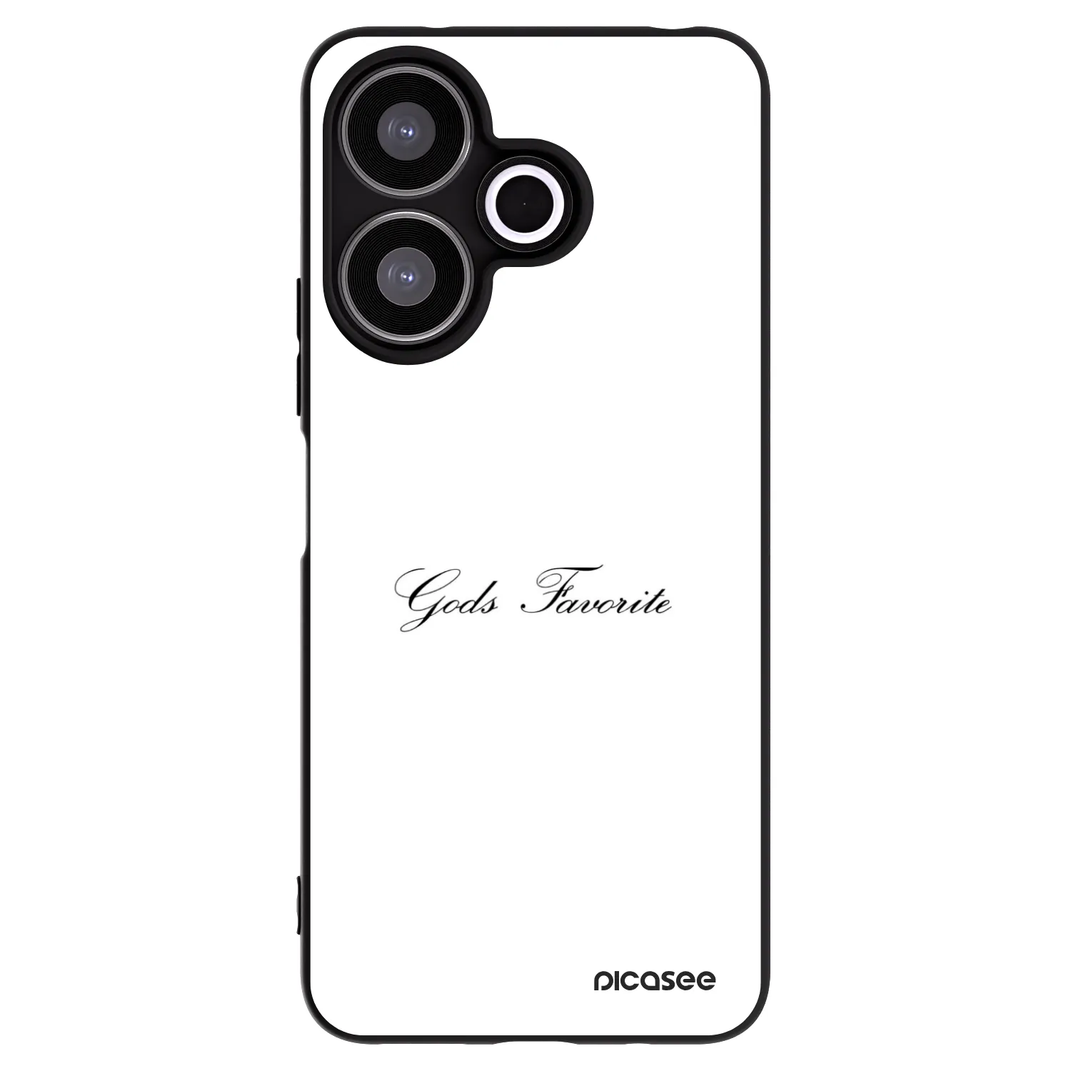 Picasee silikonový černý obal pro Xiaomi Redmi 13 4G - Gods Favorite