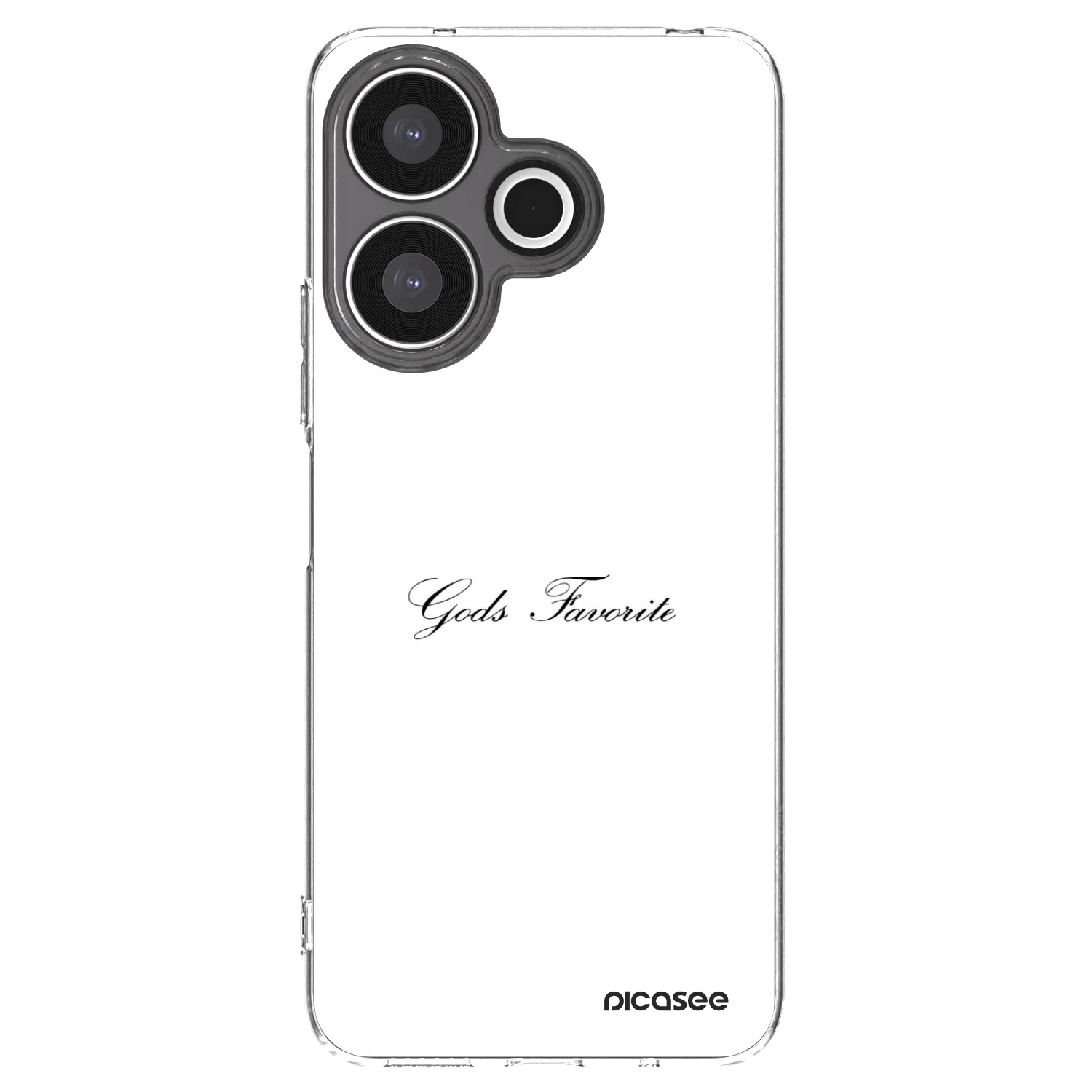 Picasee silikonový průhledný obal pro Xiaomi Redmi 13 4G - Gods Favorite