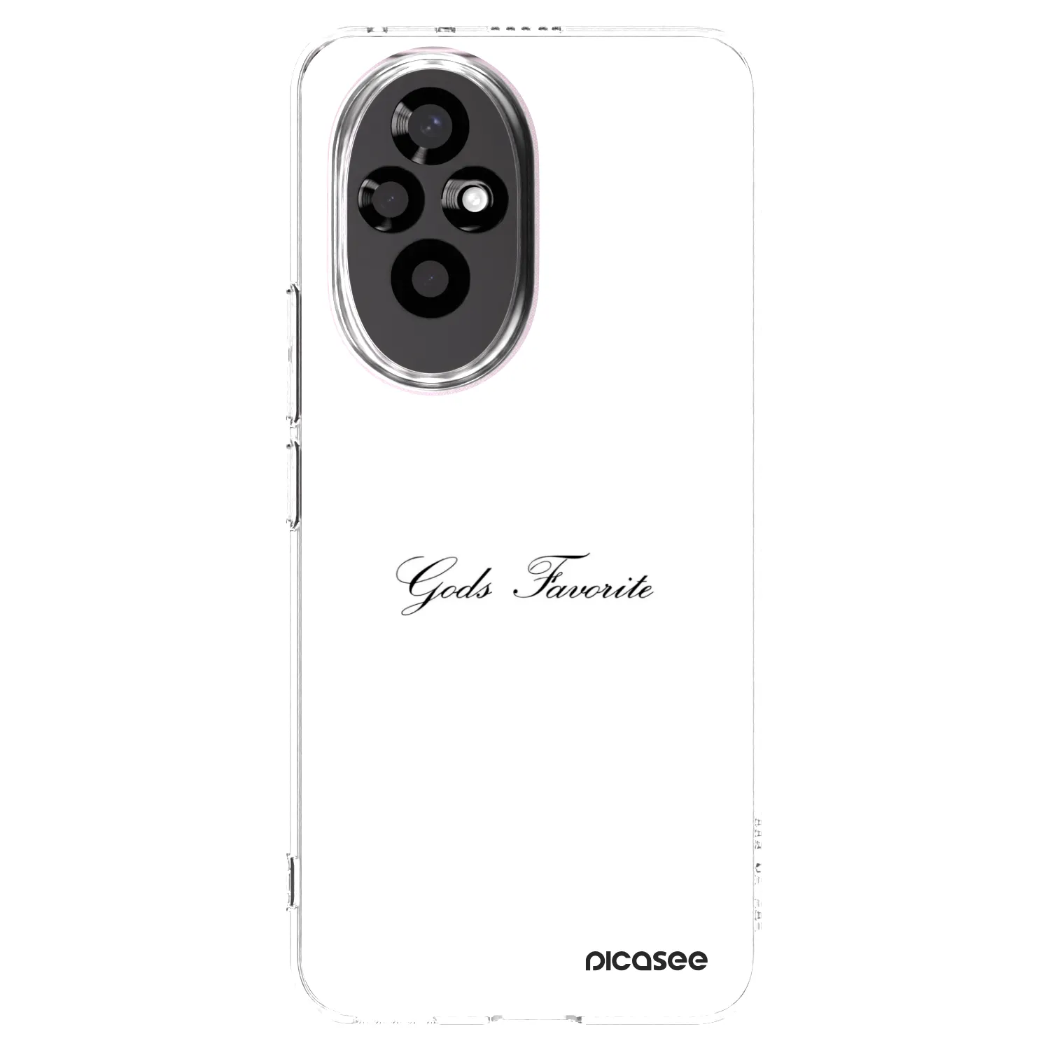 Picasee silikonový průhledný obal pro Honor 200 Pro 5G - Gods Favorite