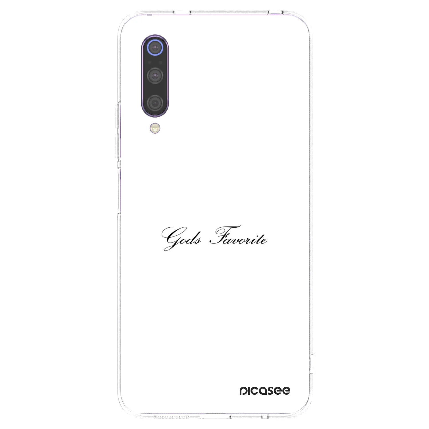 Picasee silikonový průhledný obal pro Xiaomi Mi 9 - Gods Favorite