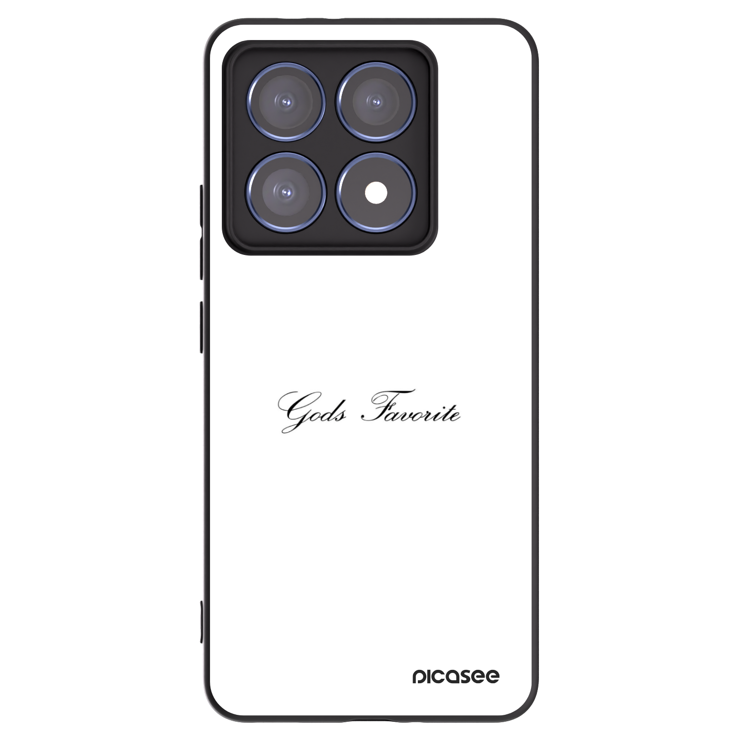 Picasee silikonový černý obal pro Xiaomi 14T Pro - Gods Favorite