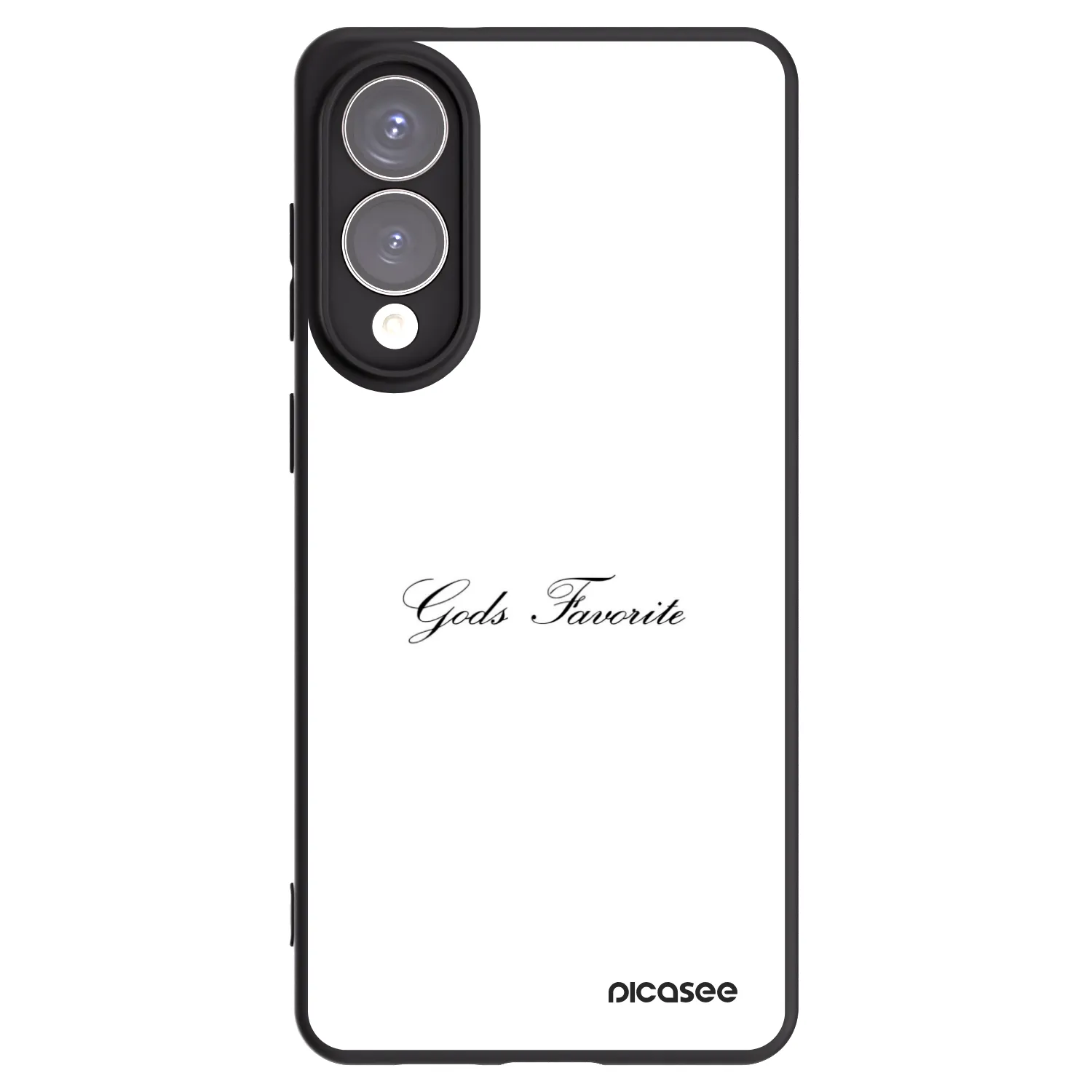 Picasee silikonový černý obal pro Samsung Galaxy S25 Edge 5G - Gods Favorite
