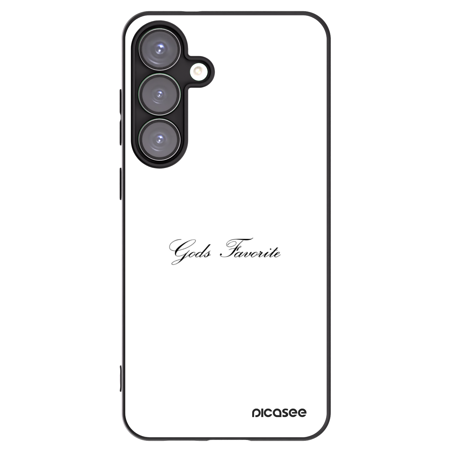 Picasee silikonový černý obal pro Samsung Galaxy S25+ 5G - Gods Favorite