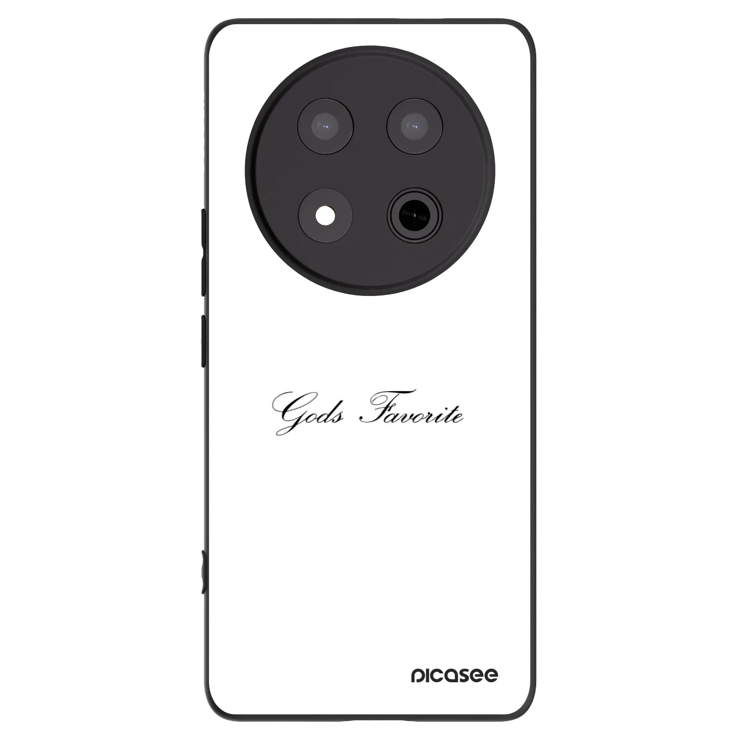 Picasee silikonový černý obal pro Honor Magic7 Lite 5G - Gods Favorite