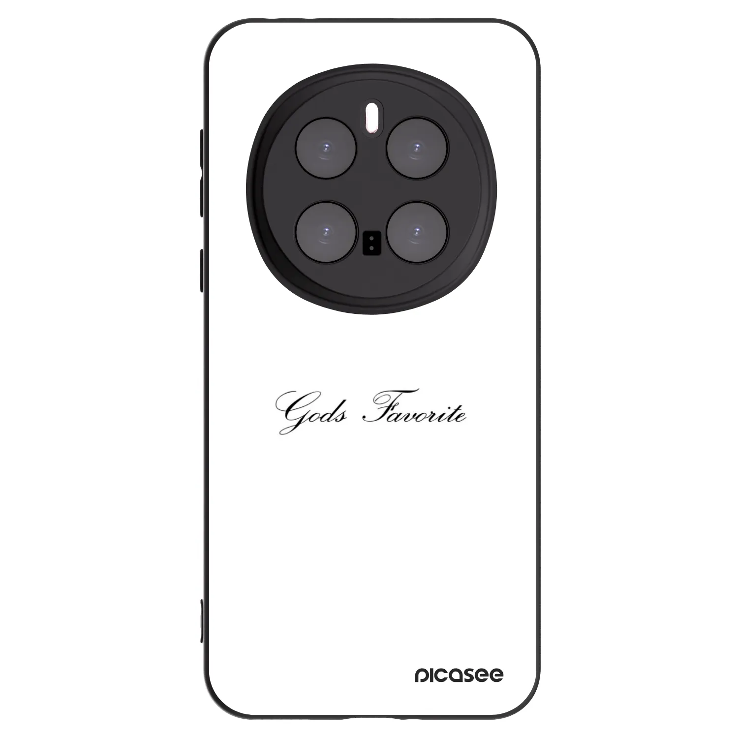 Picasee silikonový černý obal pro Honor Magic7 Pro 5G - Gods Favorite