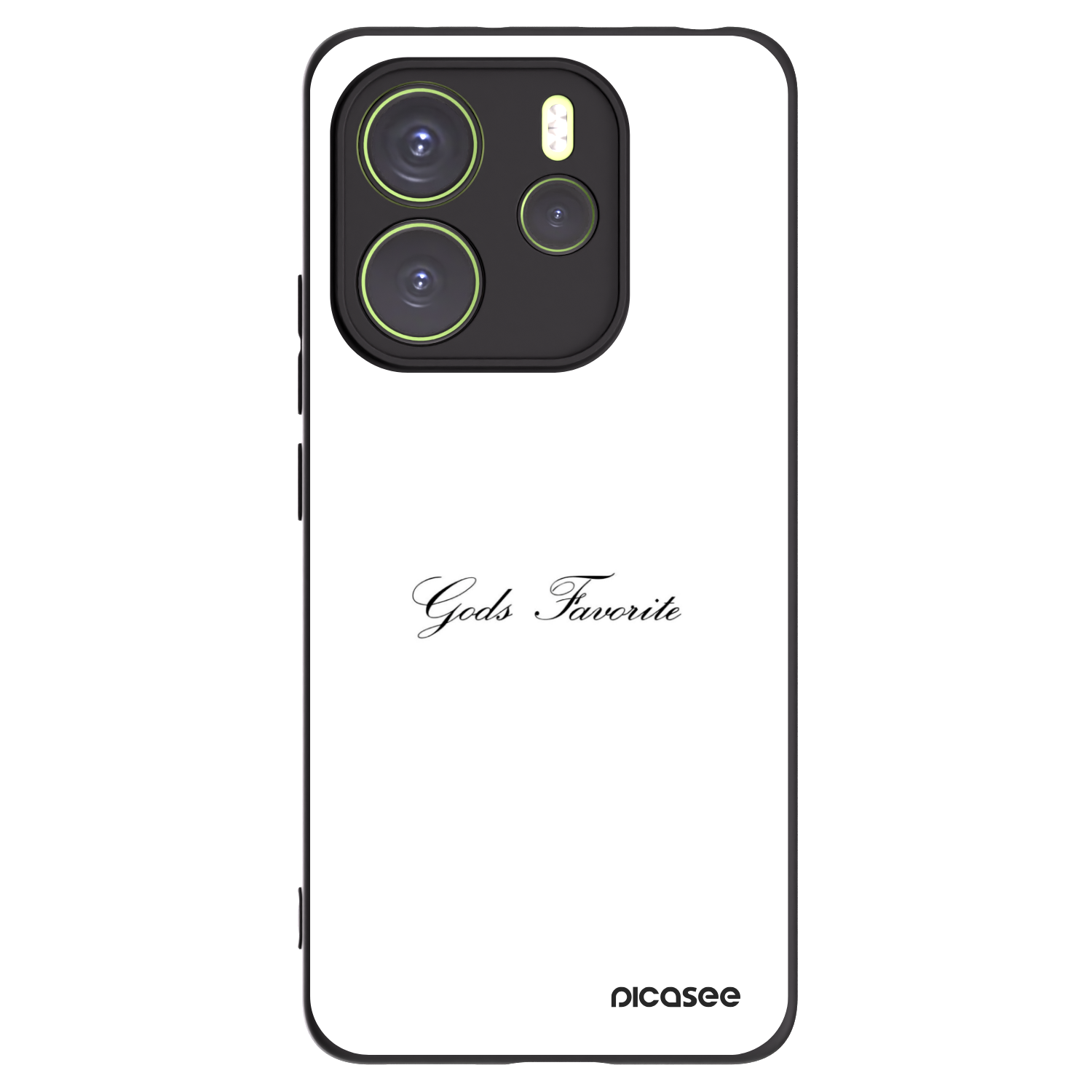 Picasee silikonový černý obal pro Xiaomi Redmi Note 14 4G - Gods Favorite